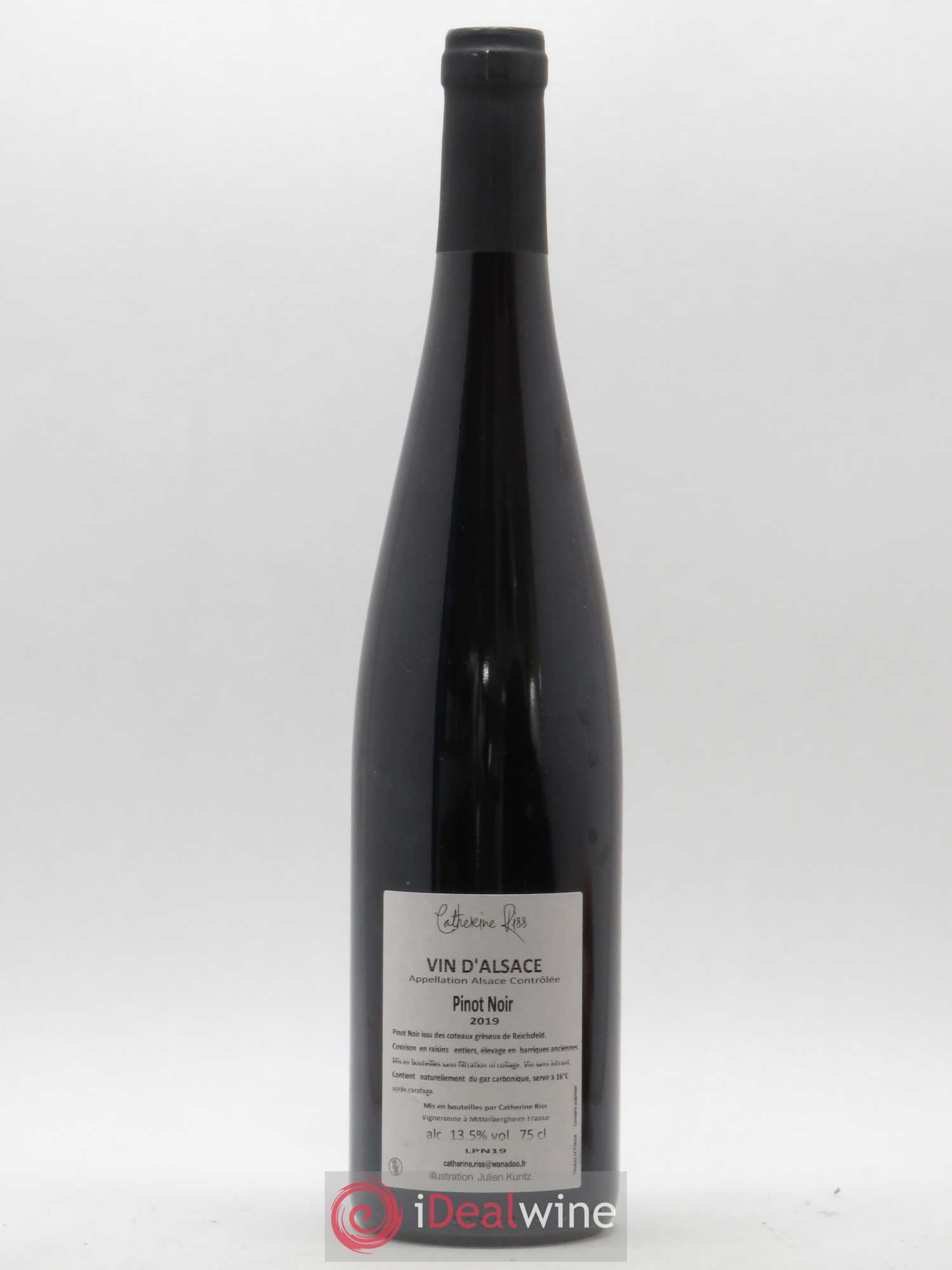 Alsace Empreinte Catherine Riss 2019 - Lot de 1 bouteille - 1