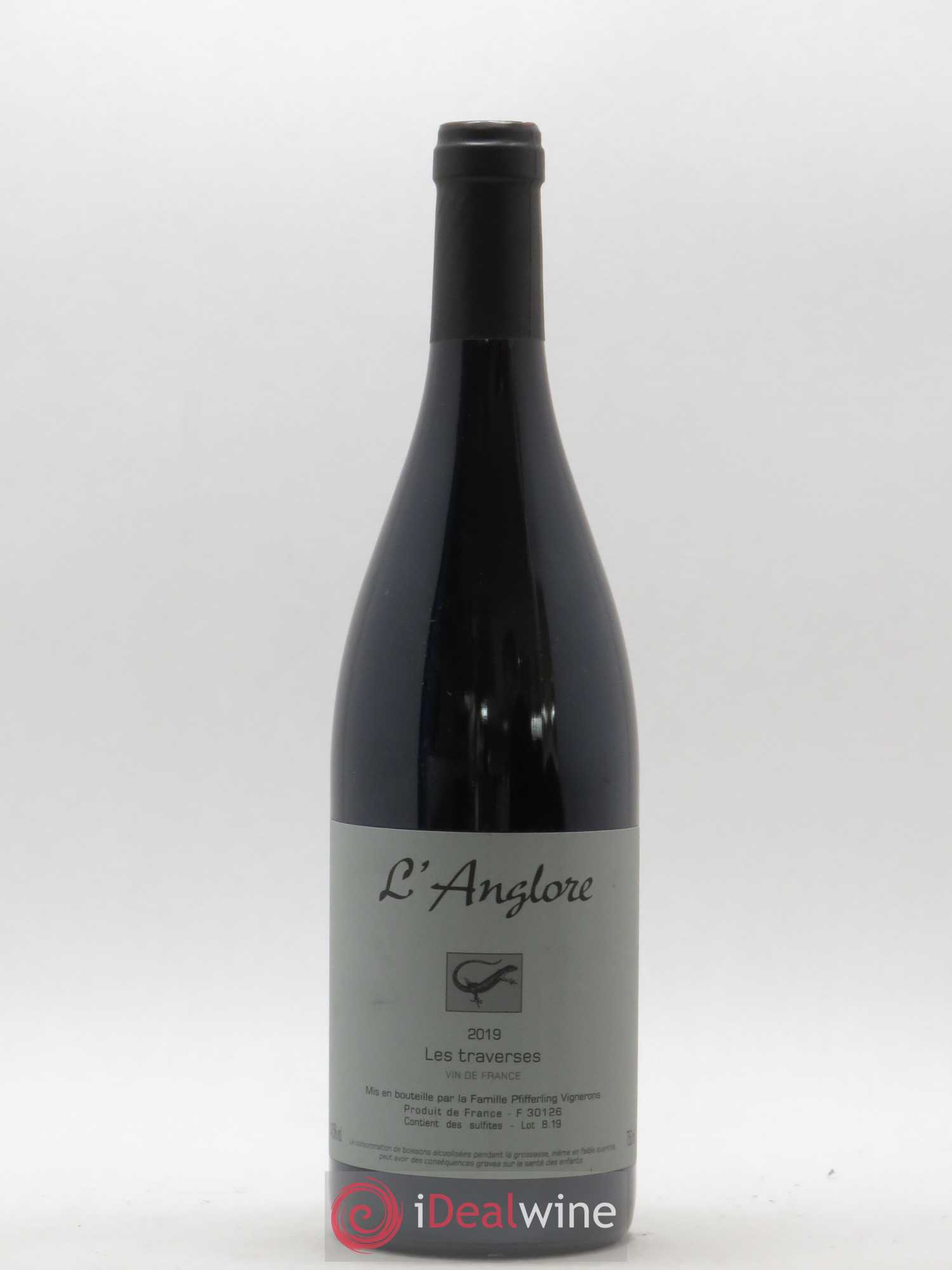 Vin de France Les Traverses L'Anglore (sans prix de réserve) 2019 - Lot de 1 bouteille - 0