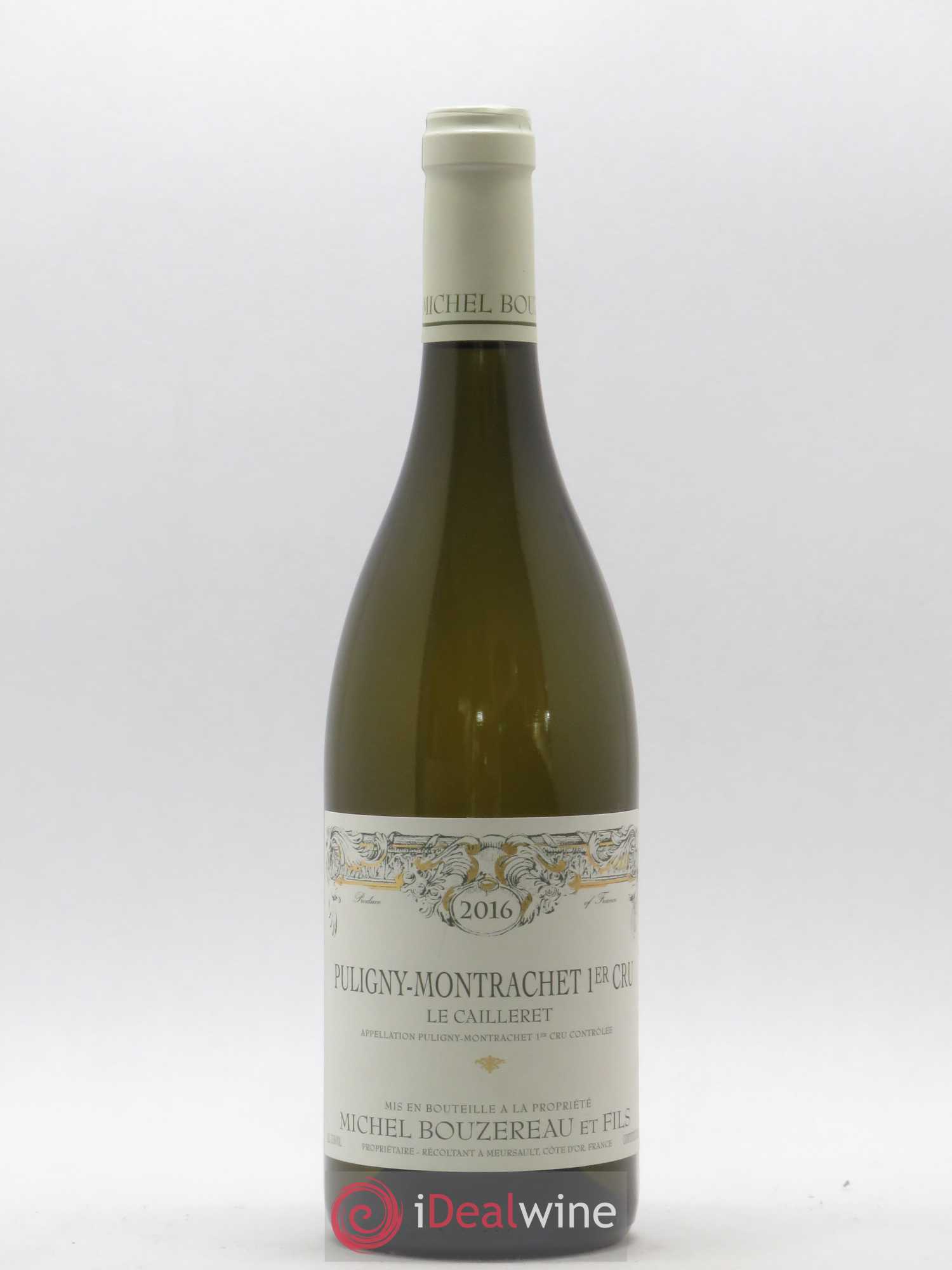Puligny-Montrachet 1er Cru Le Cailleret Michel Bouzereau et Fils (Domaine) 2016 - Lot de 1 bouteille - 0
