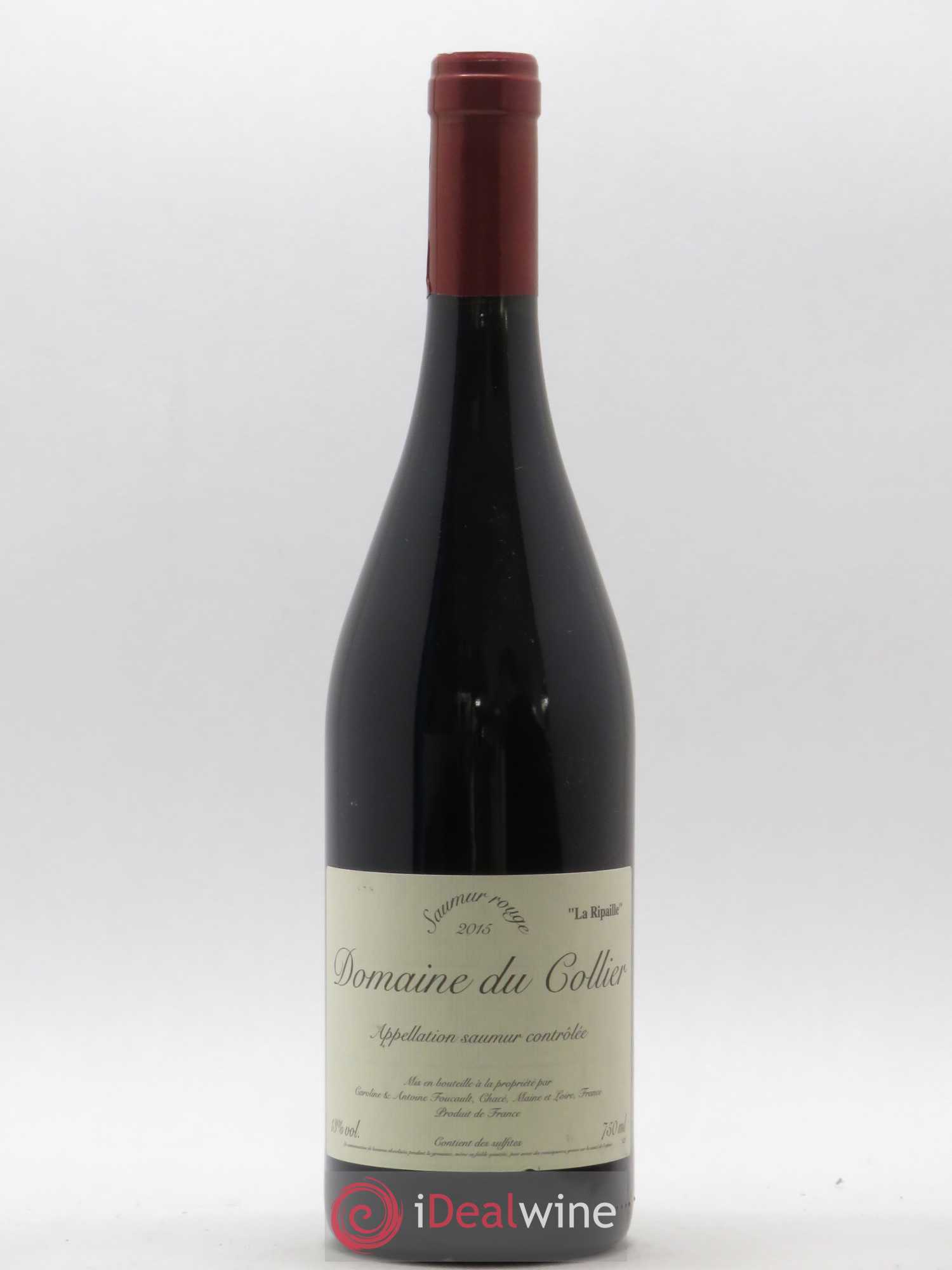 Saumur La Ripaille Domaine du Collier 2015 - Lot de 1 bouteille - 0