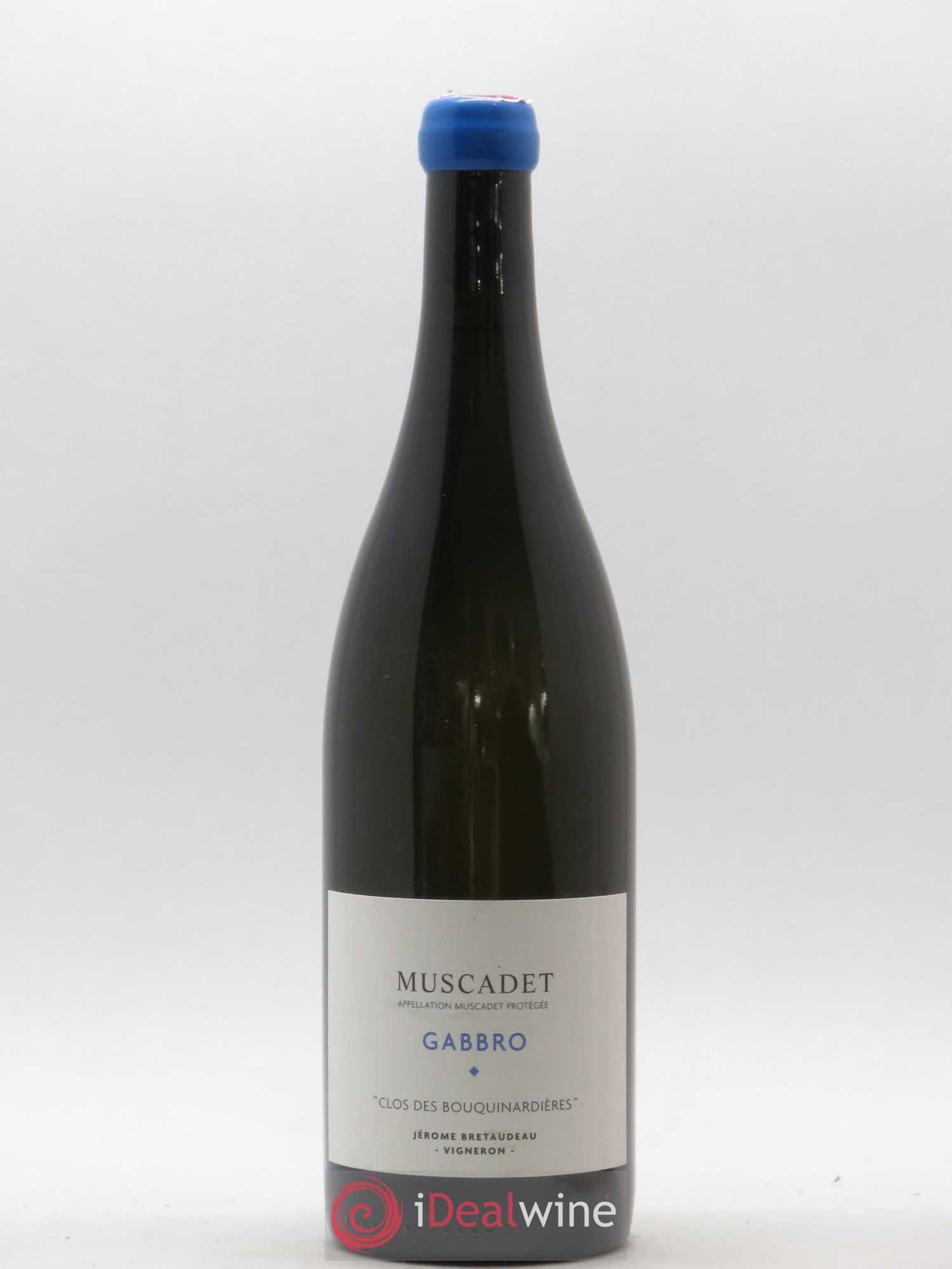 Muscadet-Sèvre-et-Maine Gabbro Clos des Bouquinardières Jérôme Bretaudeau - Domaine de Bellevue 2018 - Lot de 1 bouteille - 0