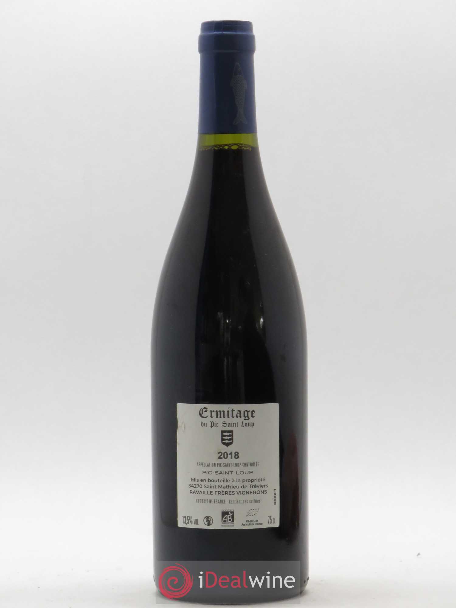 Pic Saint-Loup Héritage du Pic Saint-Loup (anciennement Ermitage) Cuvée Sainte Agnès 2018 - Lot de 1 bouteille - 1
