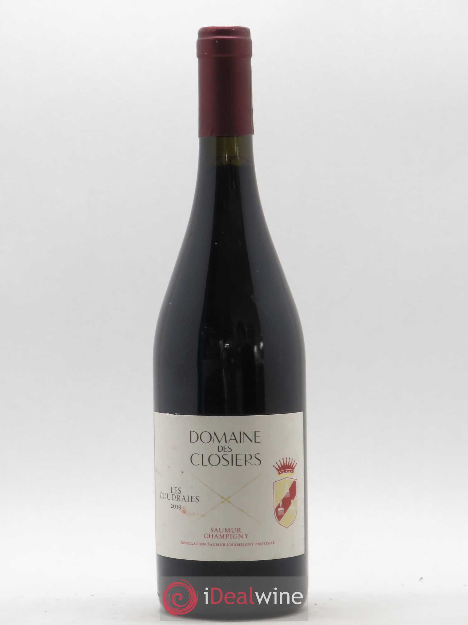 Saumur-Champigny Les Coudraies Domaine Des Closiers 2019 - Posten von 1 Flasche - 0