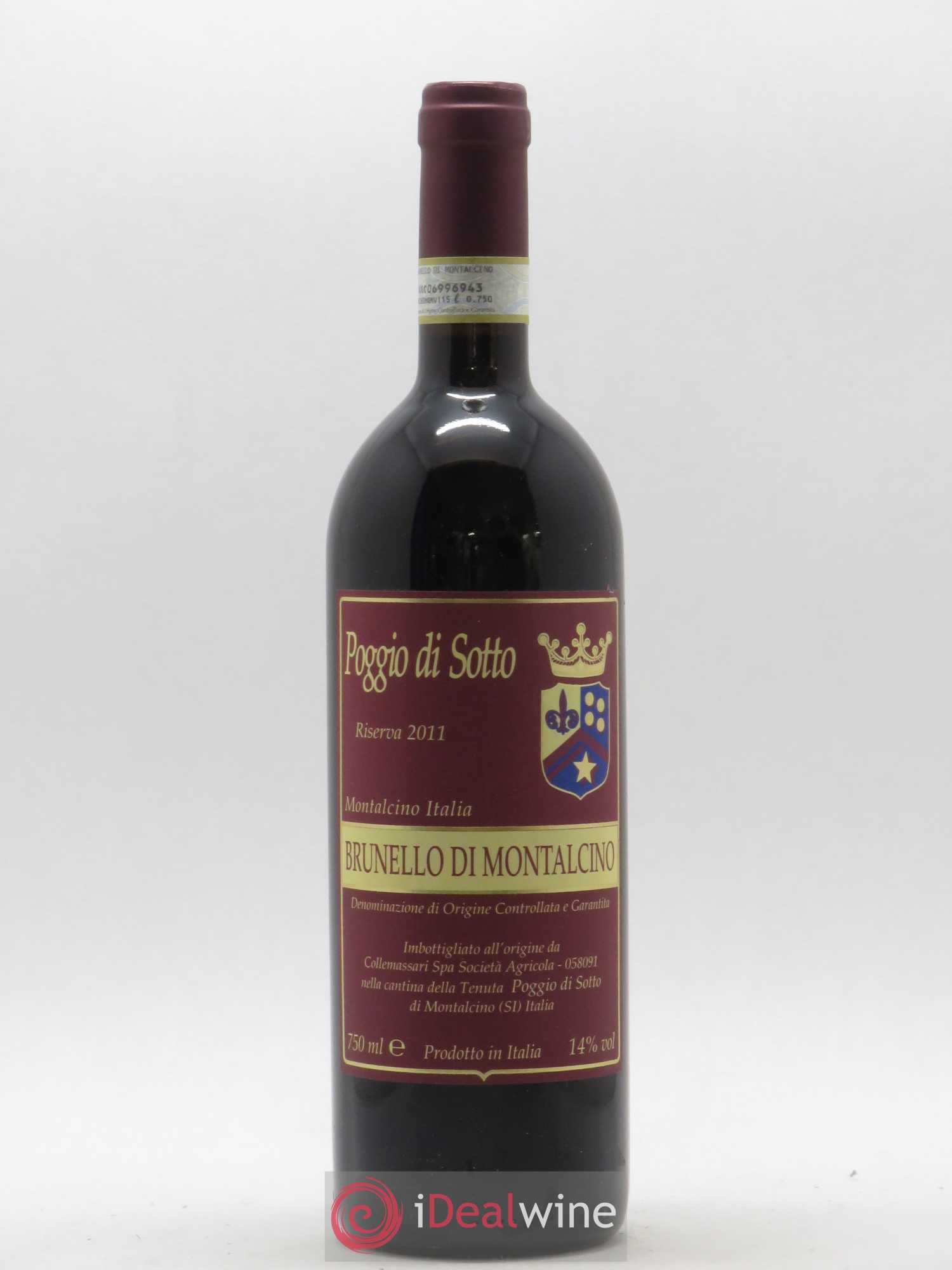Brunello di Montalcino DOCG Poggio di Sotto 2011 - Lot de 1 bouteille - 0