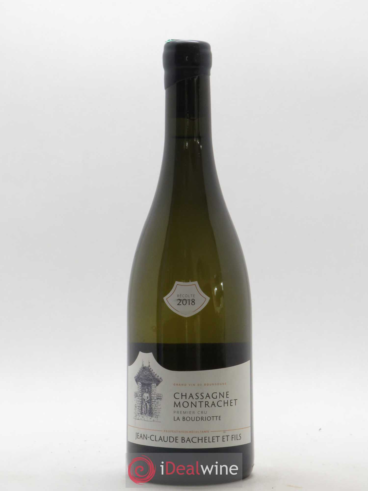 Chassagne-Montrachet 1er Cru La Boudriotte Jean-Claude Bachelet (Domaine) 2018 - Lot de 1 bouteille - 0