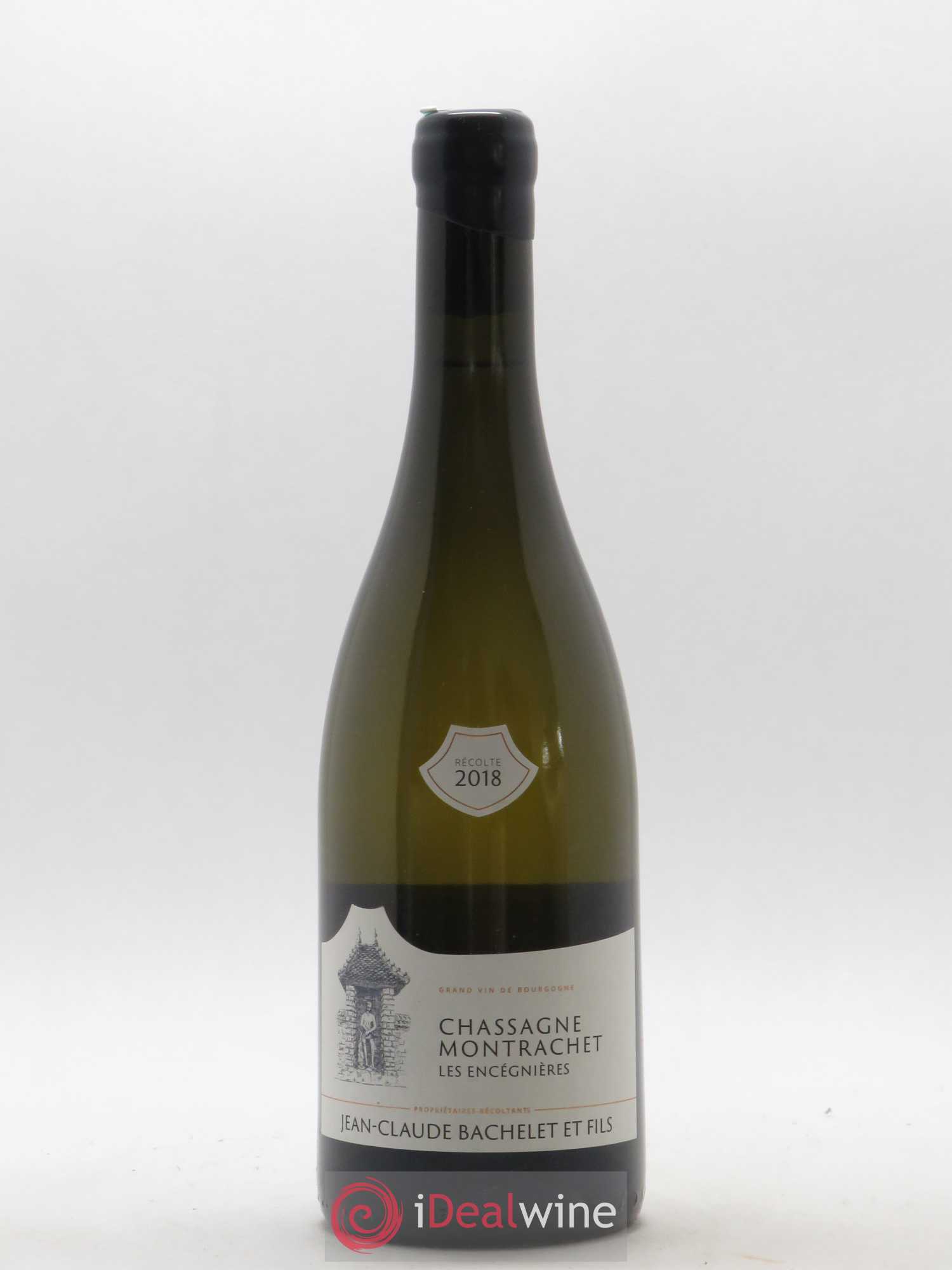 Chassagne-Montrachet Les Encegnières Jean Claude Bachelet 2018 - Posten von 1 Flasche - 0