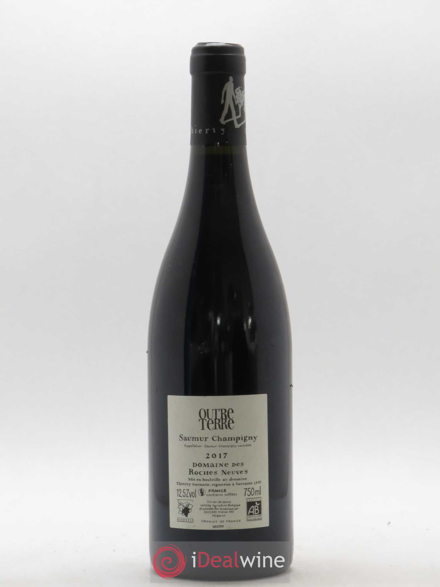 Saumur-Champigny Outre Terre Thierry Germain 2017 - Posten von 1 Flasche - 1
