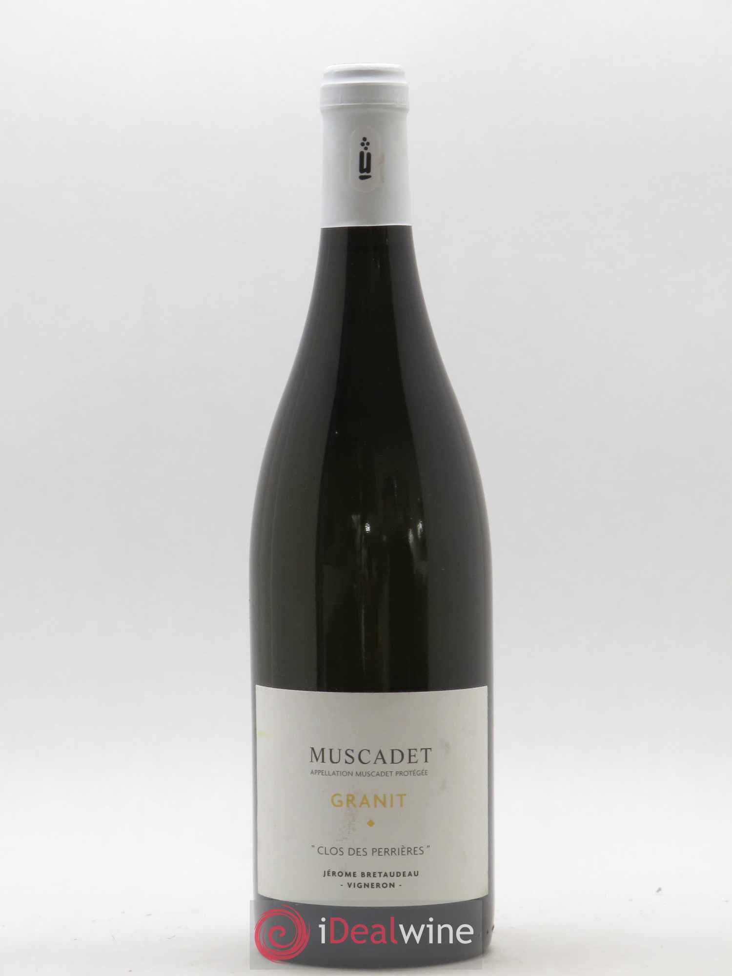 Muscadet-Sèvre-et-Maine Granite Clos des Perrières Jérôme Bretaudeau - Domaine de Bellevue 2018 - Lot de 1 bouteille - 0