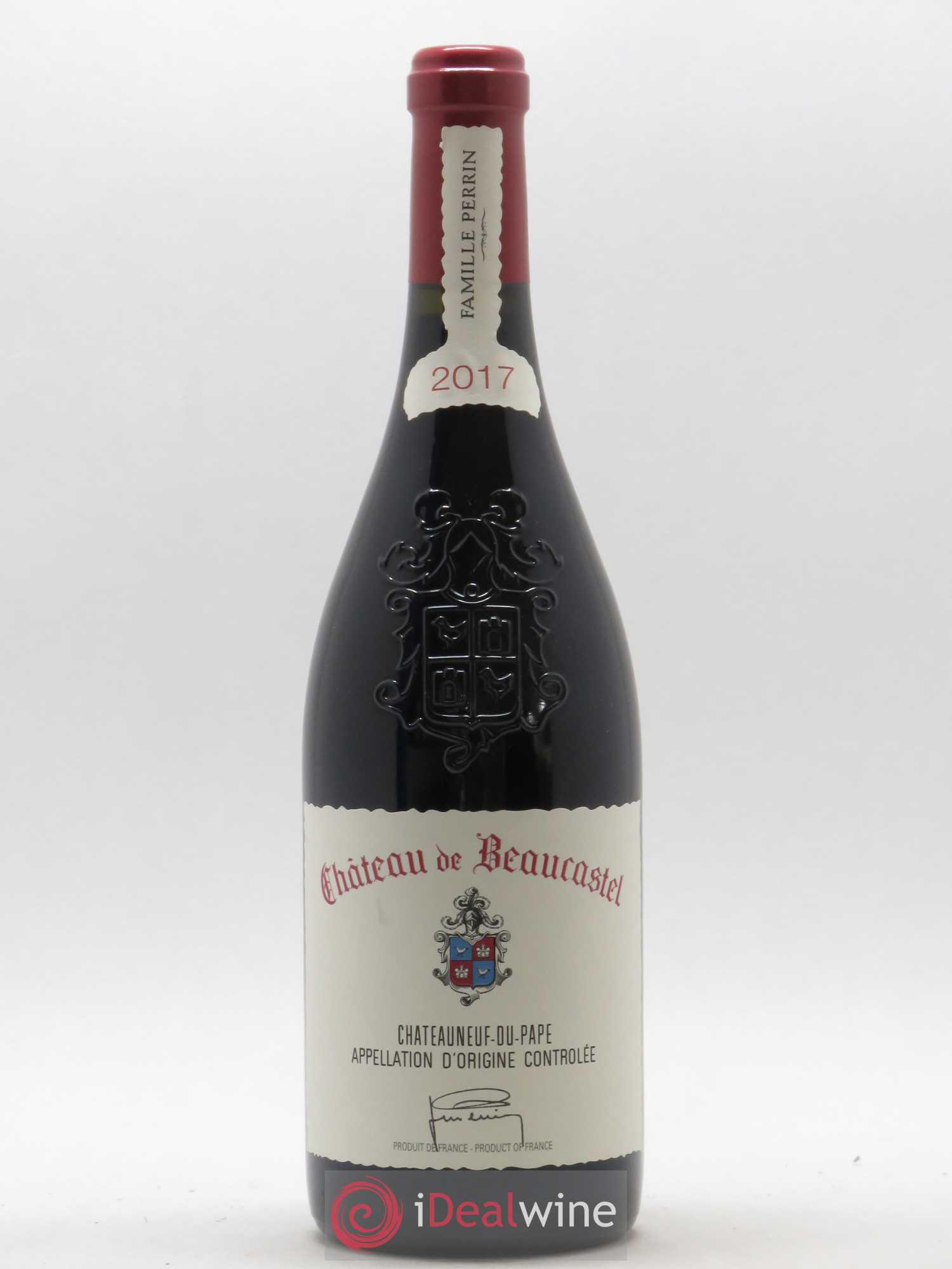 Châteauneuf-du-Pape Château de Beaucastel Famille Perrin 2017 - Lot de 1 bouteille - 0