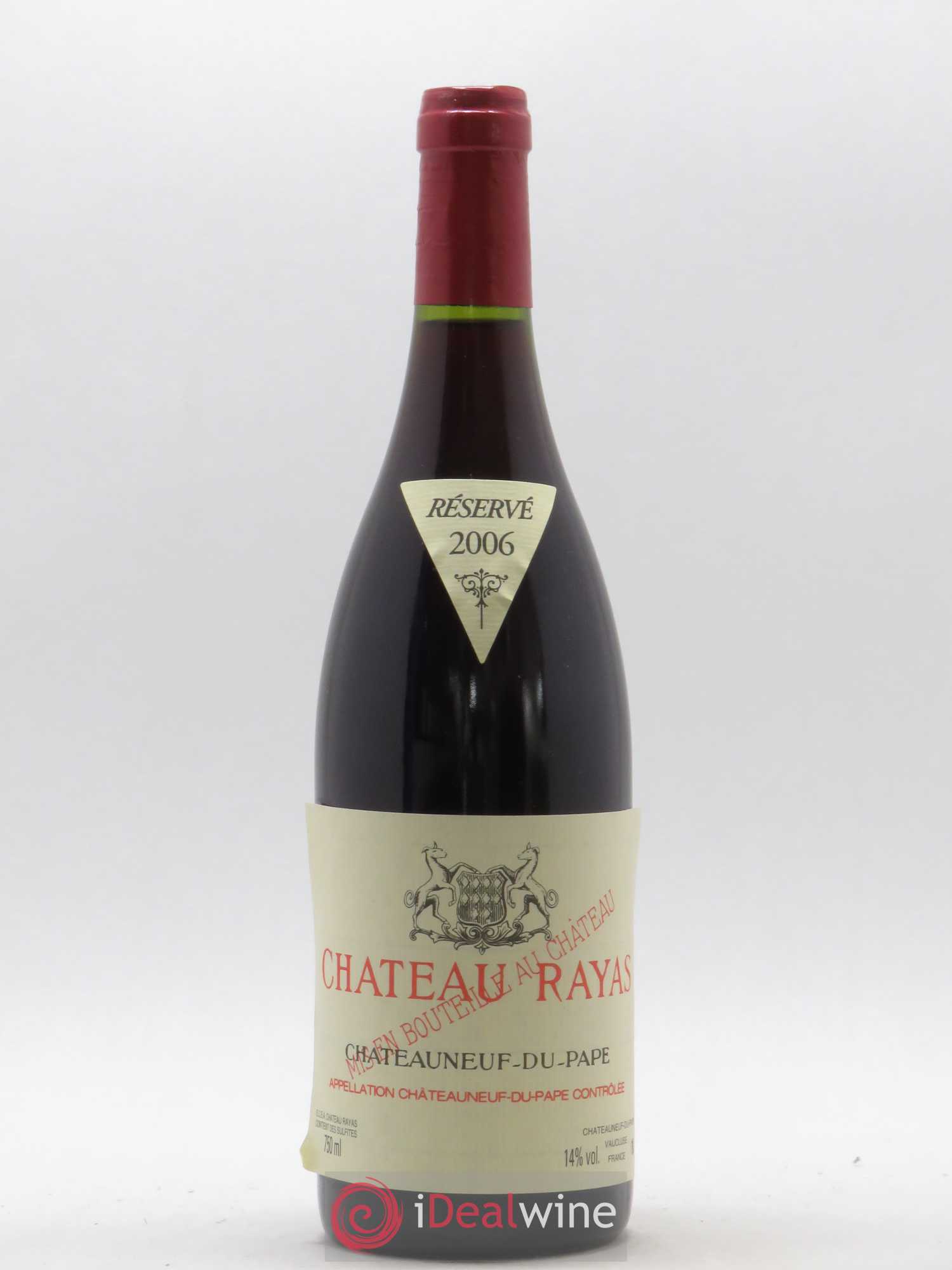 Châteauneuf-du-Pape Château Rayas Emmanuel Reynaud 2006 - Lot de 1 bouteille - 0