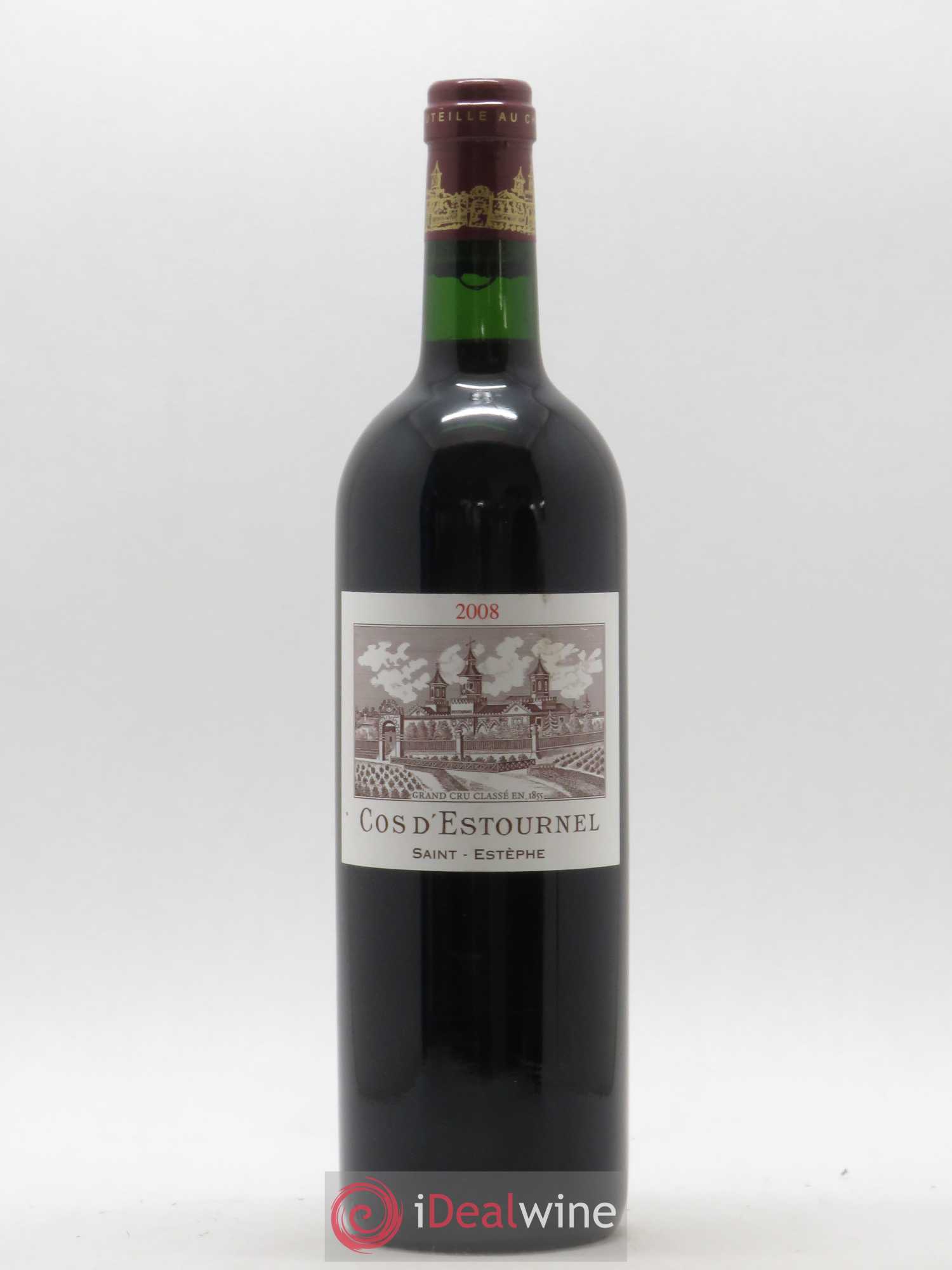 Cos d'Estournel 2ème Grand Cru Classé 2008 - Lot de 1 bouteille - 0