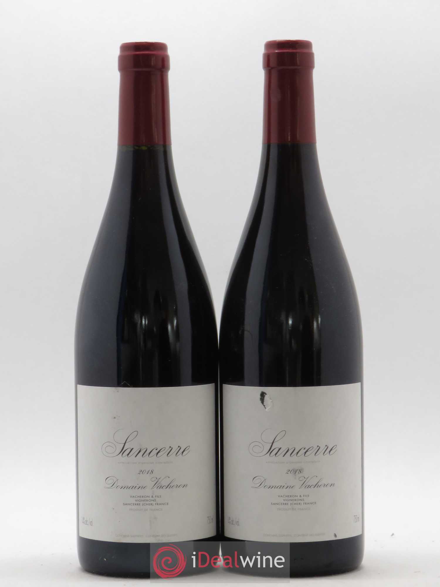 Sancerre Domaine Vacheron et Fils Pinot Noir 2018 - Lot de 2 bouteilles - 0