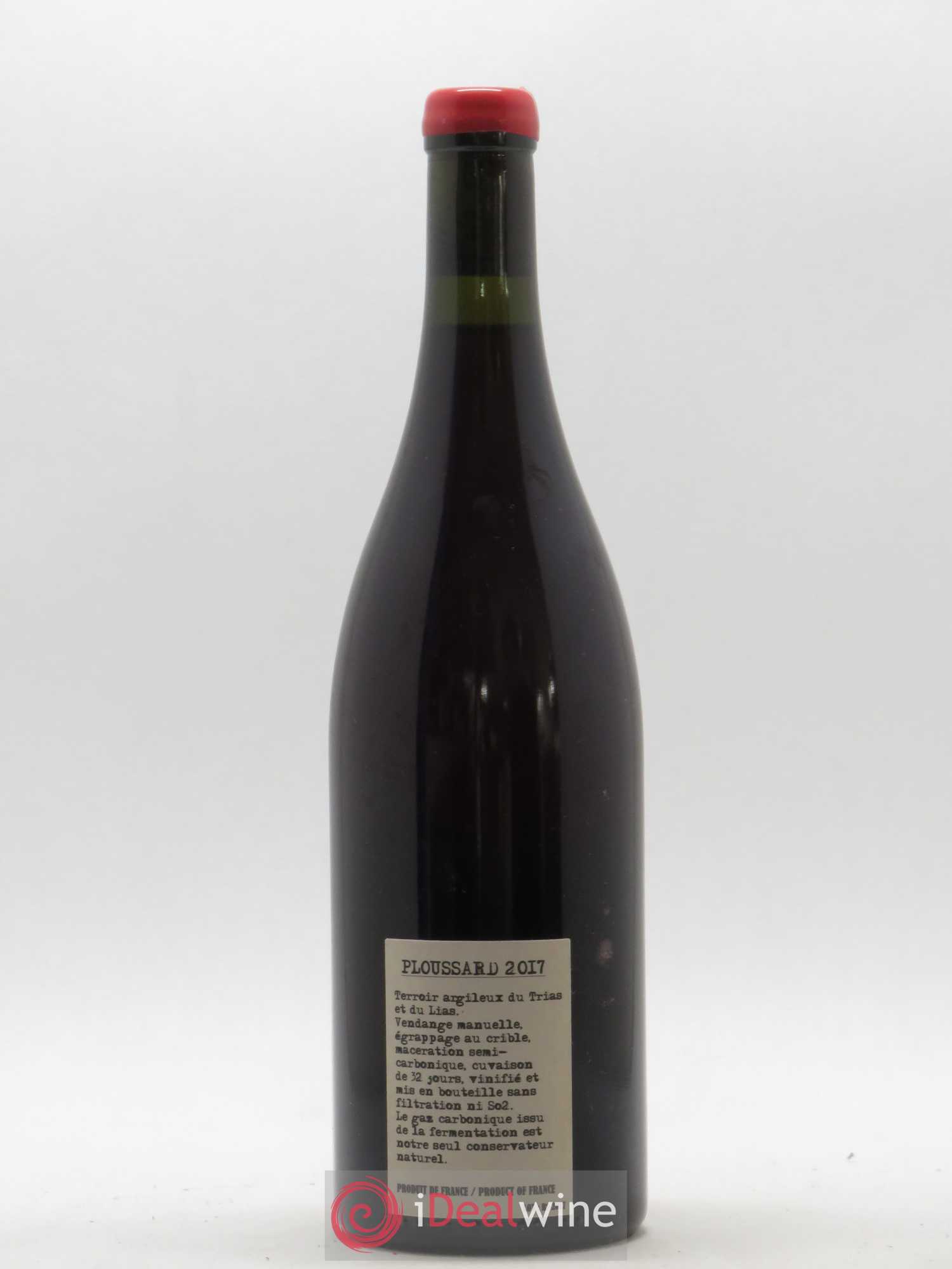 Arbois Ploussard Adeline Houillon & Renaud Bruyère 2017 - Lot de 1 bouteille - 1