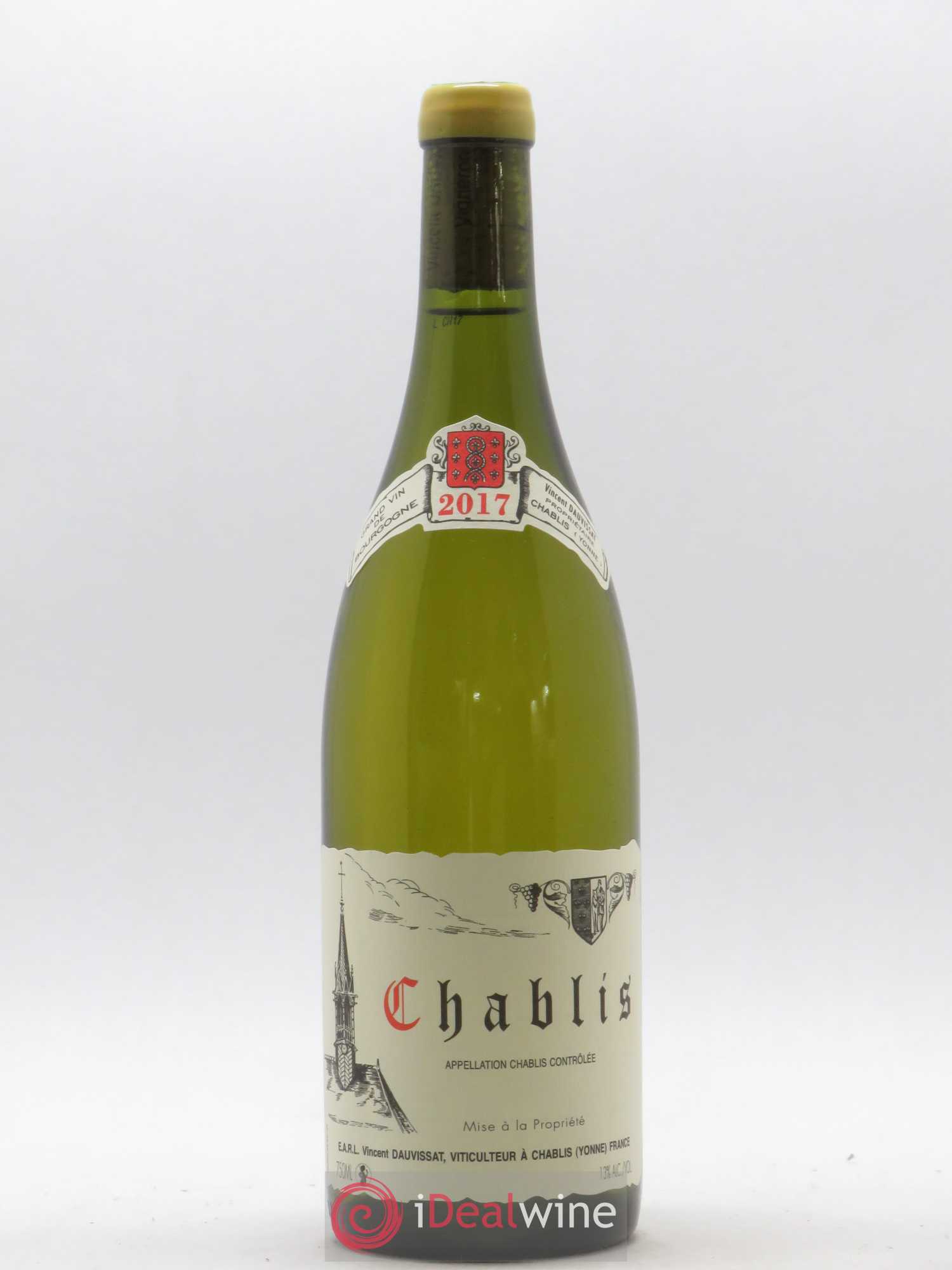 Chablis Vincent Dauvissat (Domaine) Village 2017 - Lot de 1 bouteille - 0