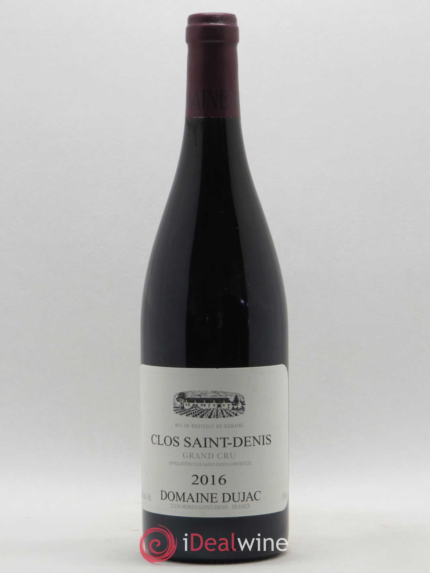 Clos Saint-Denis Grand Cru Dujac (Domaine) 2016 - Lot de 1 bouteille - 0