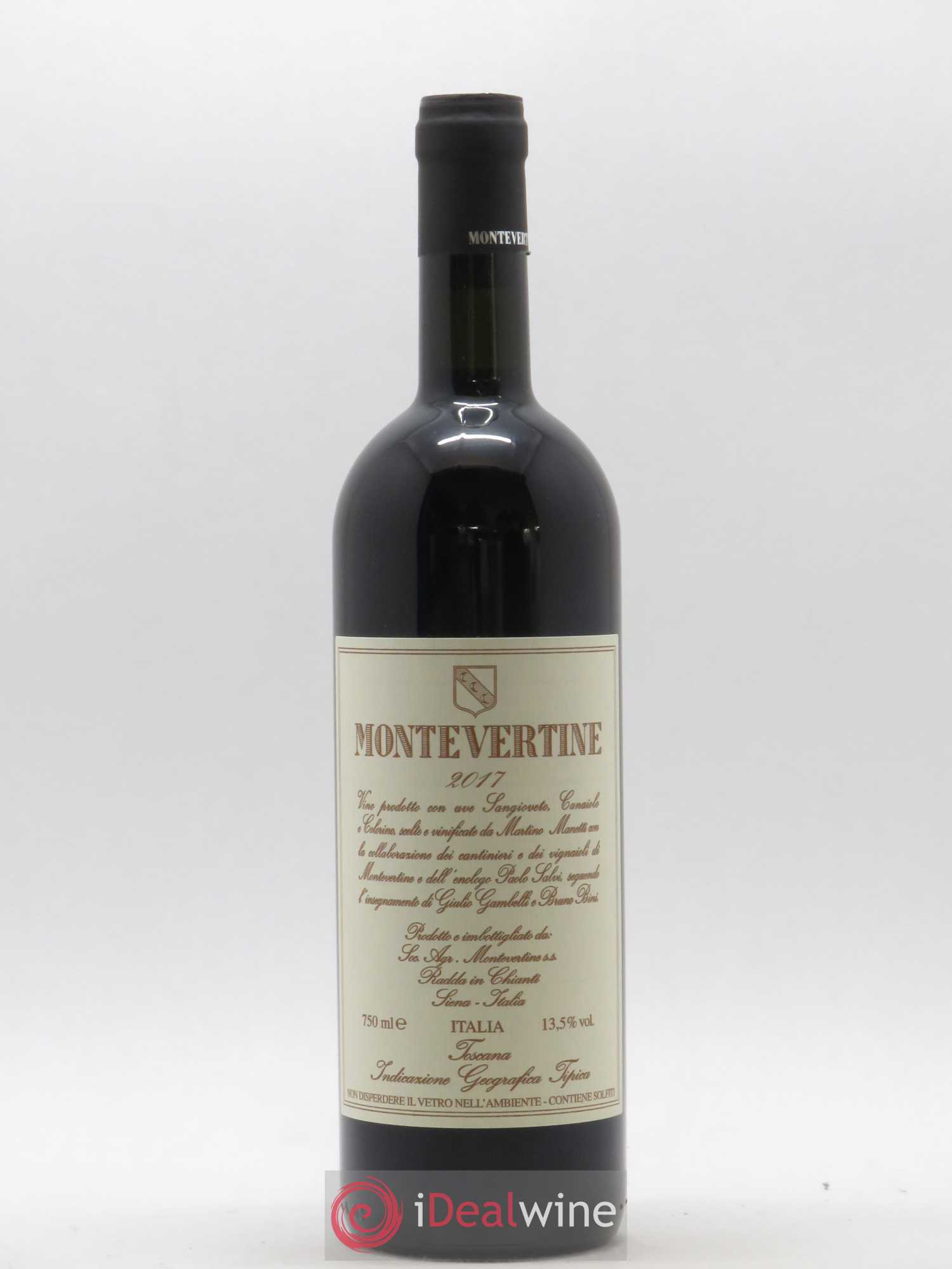 Toscana IGT Montevertine Famille Manetti 2017 - Lot de 1 bouteille - 0