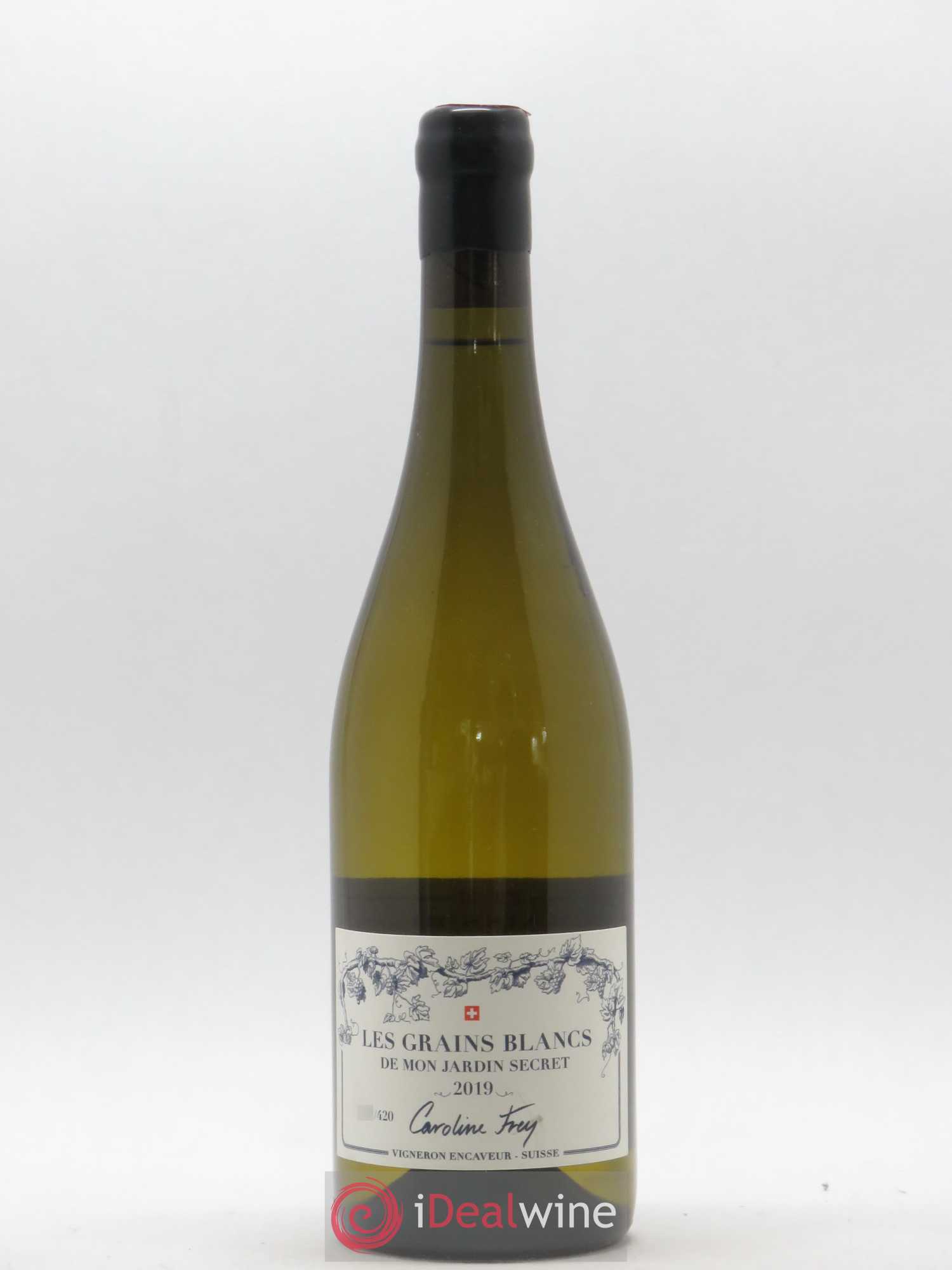 Valais Les Grains Blancs de mon Jardin secret Caroline Frey 2019 - Posten von 1 Flasche - 0