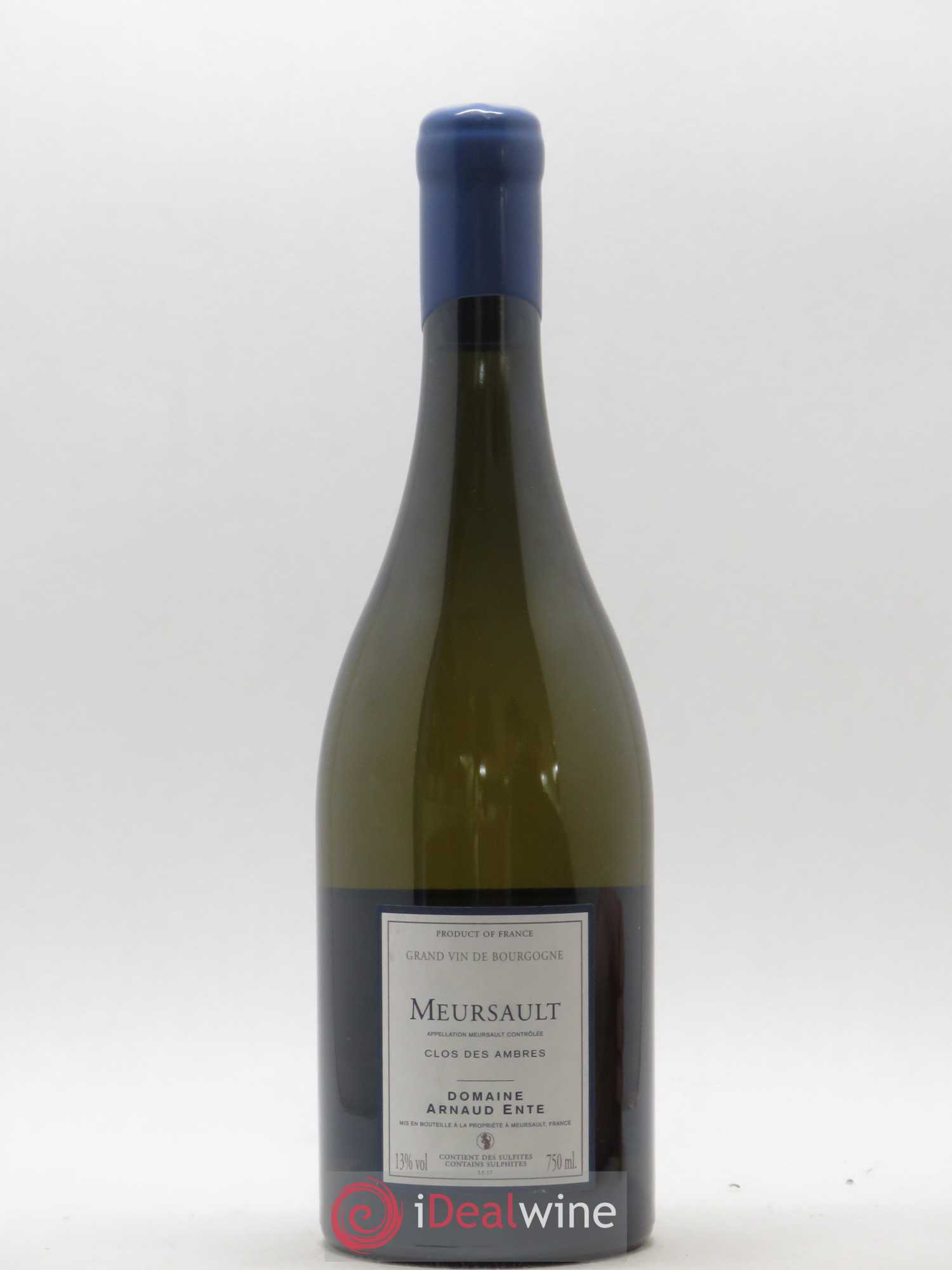 Meursault Clos des Ambres Arnaud Ente 2017 - Lot de 1 bouteille - 1