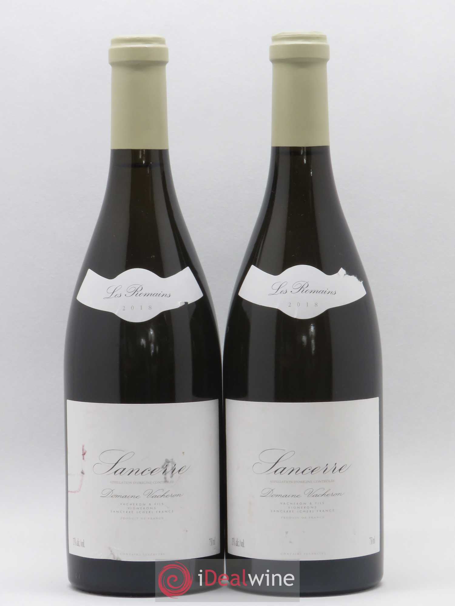 Sancerre Les Romains Domaine Vacheron et Fils 2018 - Lot de 2 bouteilles - 0