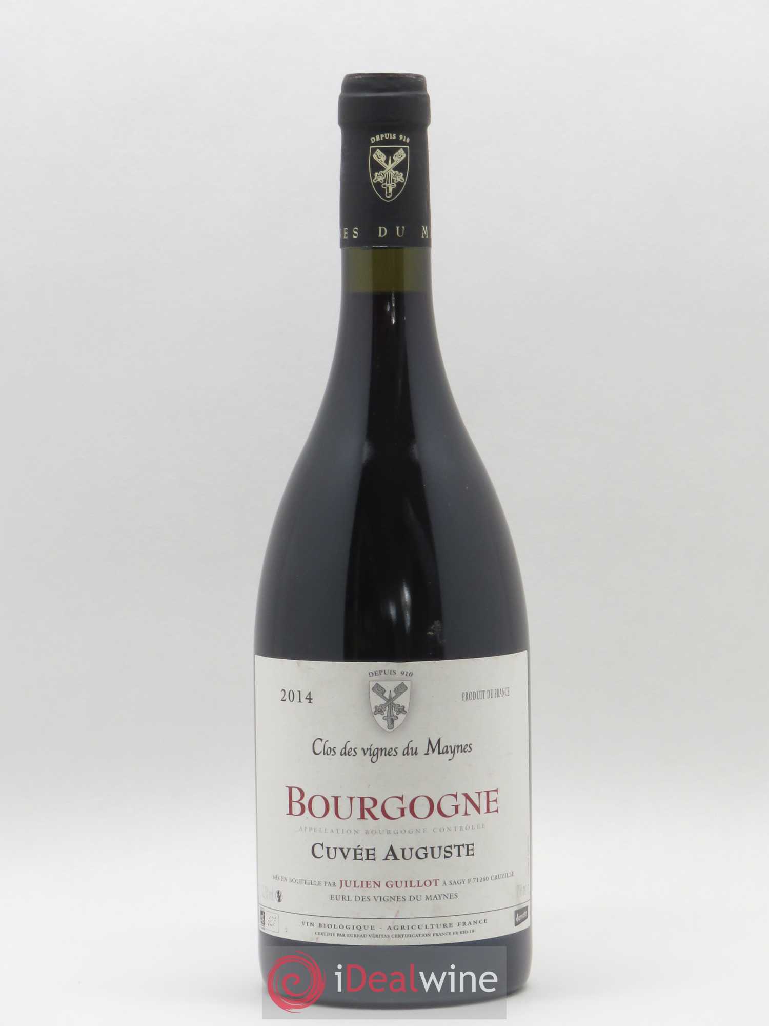 Bourgogne Cuvée Auguste Les Vignes du Maynes 2014 - Lot de 1 bouteille - 0