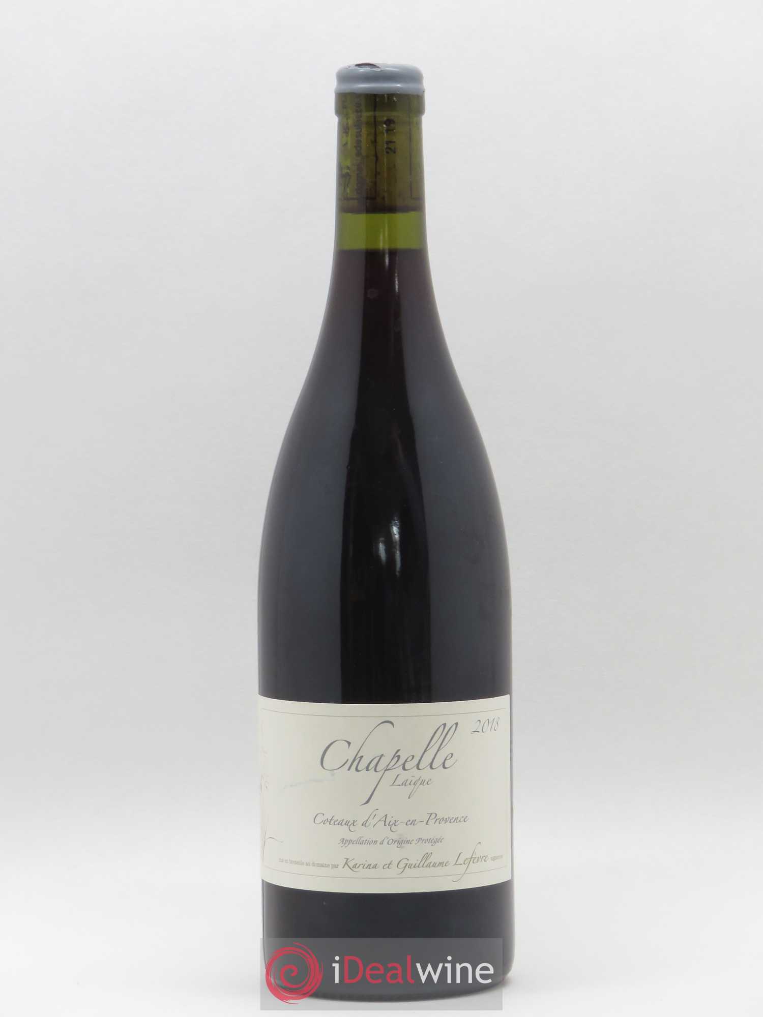 Coteaux d'Aix-en-Provence Chapelle Laïque Domaine de Sulauze 2018 - Posten von 1 Flasche - 0