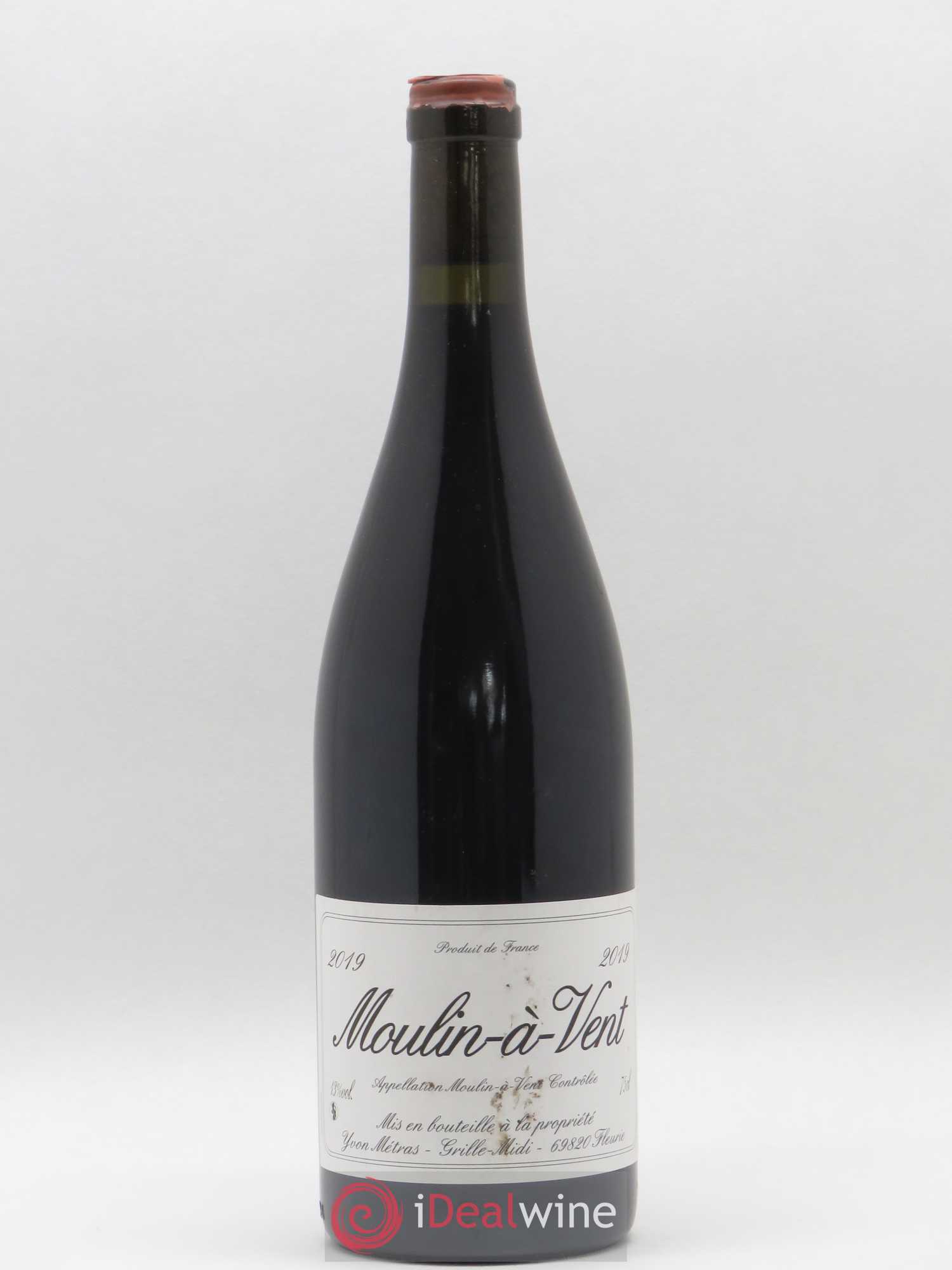 Moulin-à-Vent Yvon Métras 2019 - Lot de 1 bouteille - 0