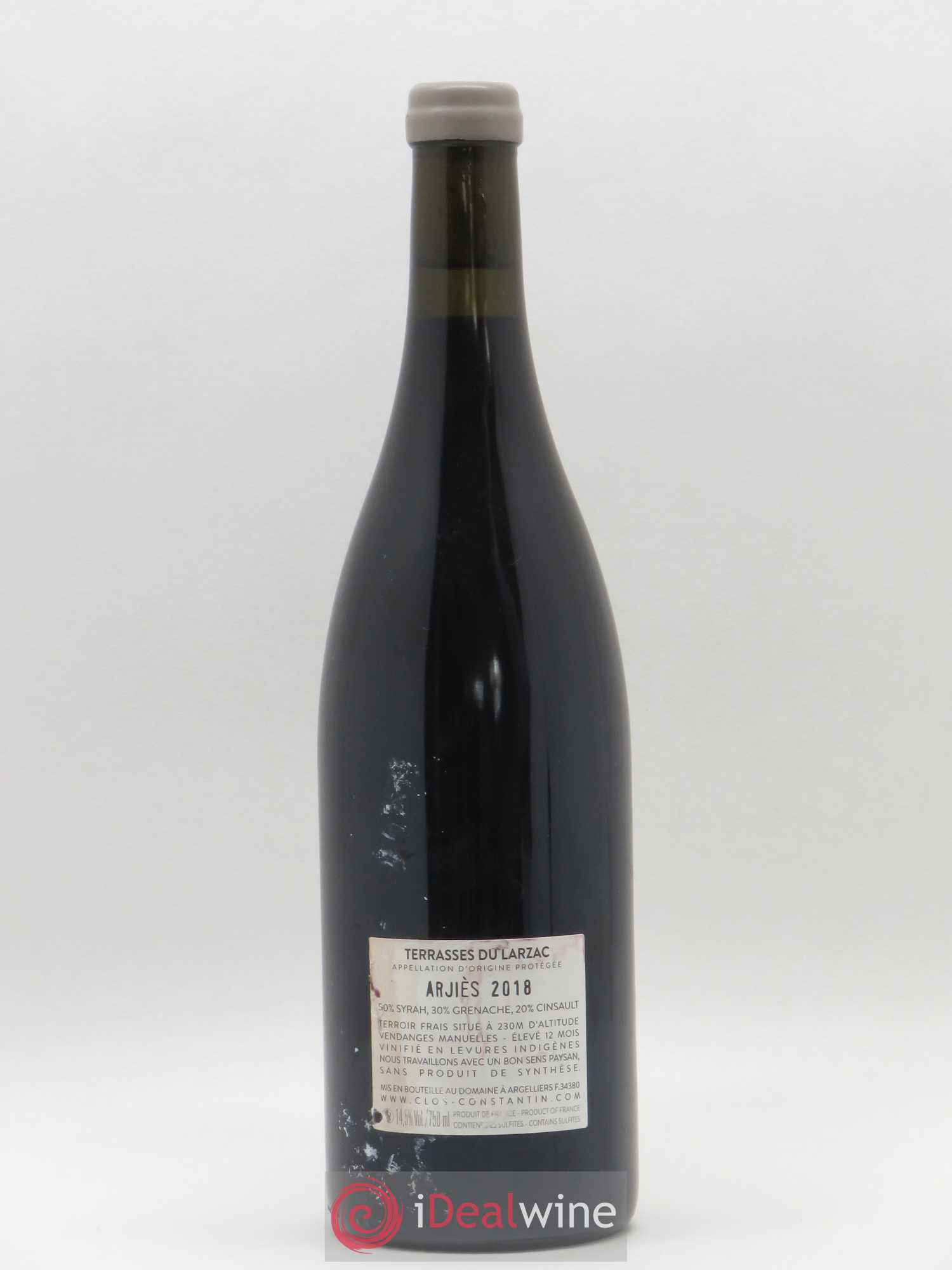 Coteaux du Languedoc Terrasses du Larzac Arjies Clos Constantin 2018 - Posten von 1 Flasche - 1