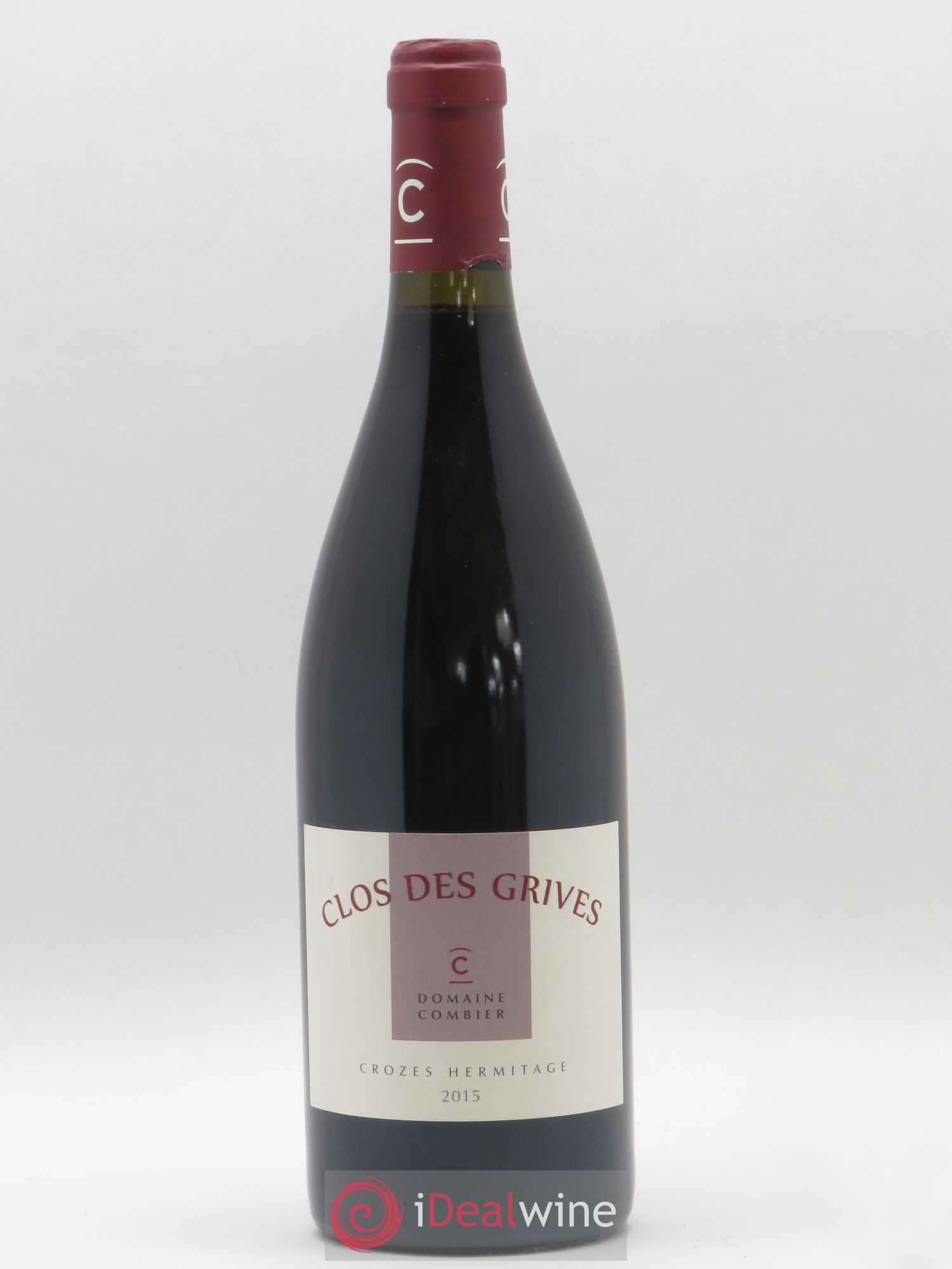 Crozes-Hermitage Clos des Grives Combier 2015 - Lot de 1 bouteille - 0