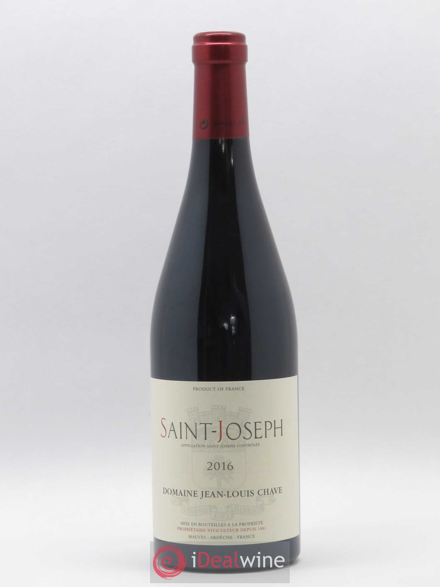 Saint-Joseph Jean-Louis Chave 2016 - Lot de 1 bouteille - 0