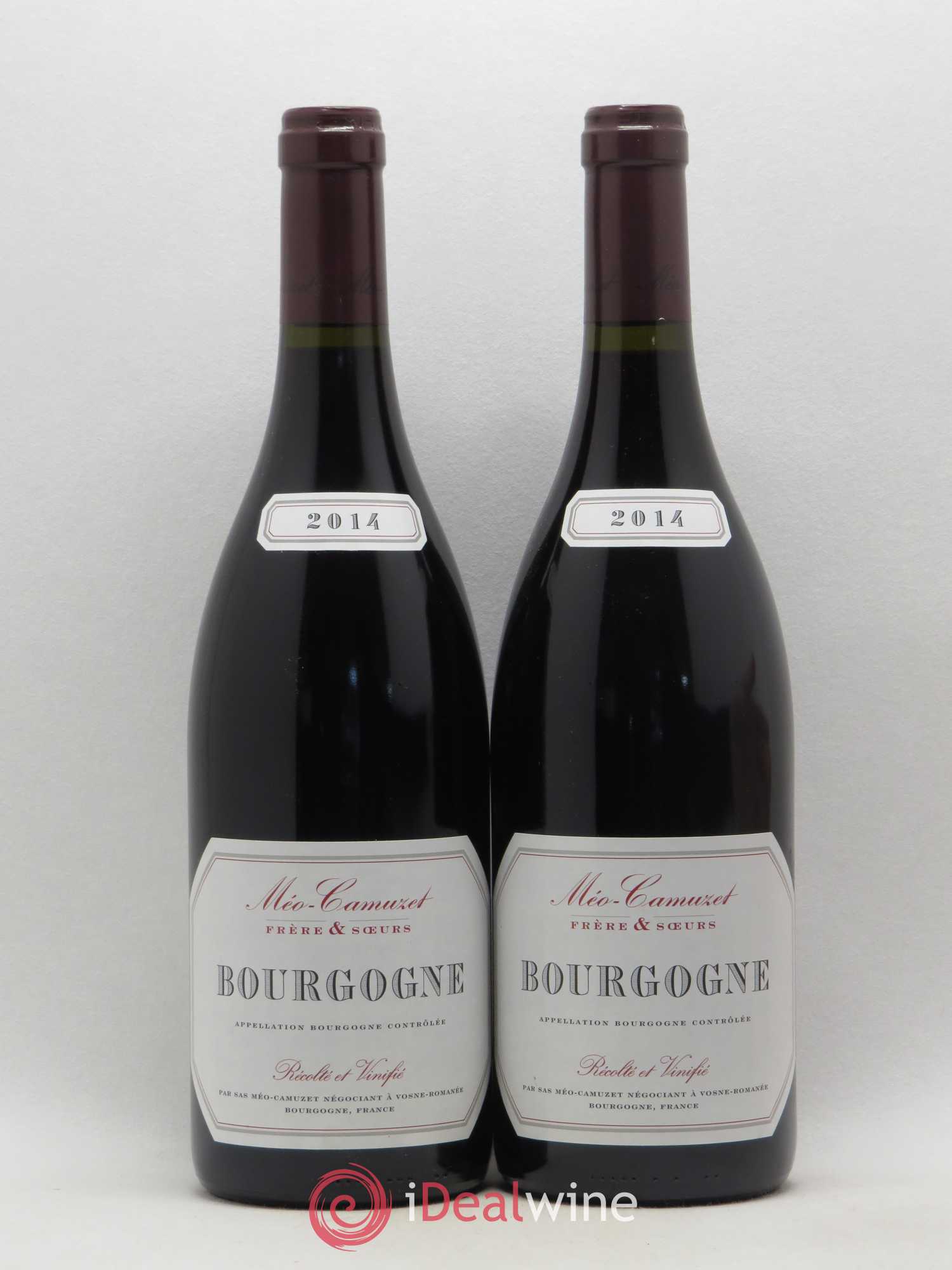 Bourgogne Méo-Camuzet (Domaine) 2014 - Lot de 2 bouteilles - 0