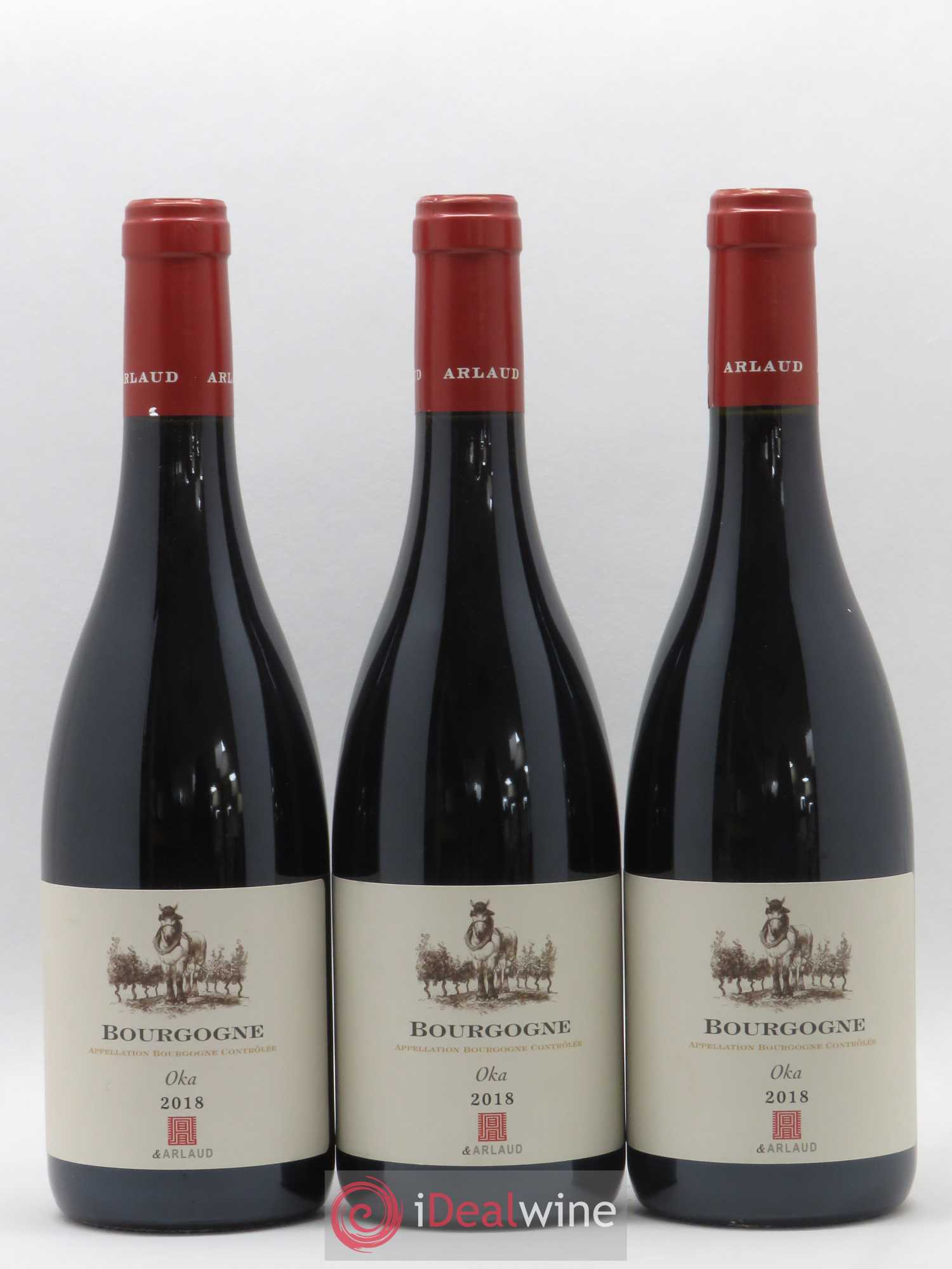 Bourgogne Oka Arlaud 2018 - Posten von 3 Flaschen - 0