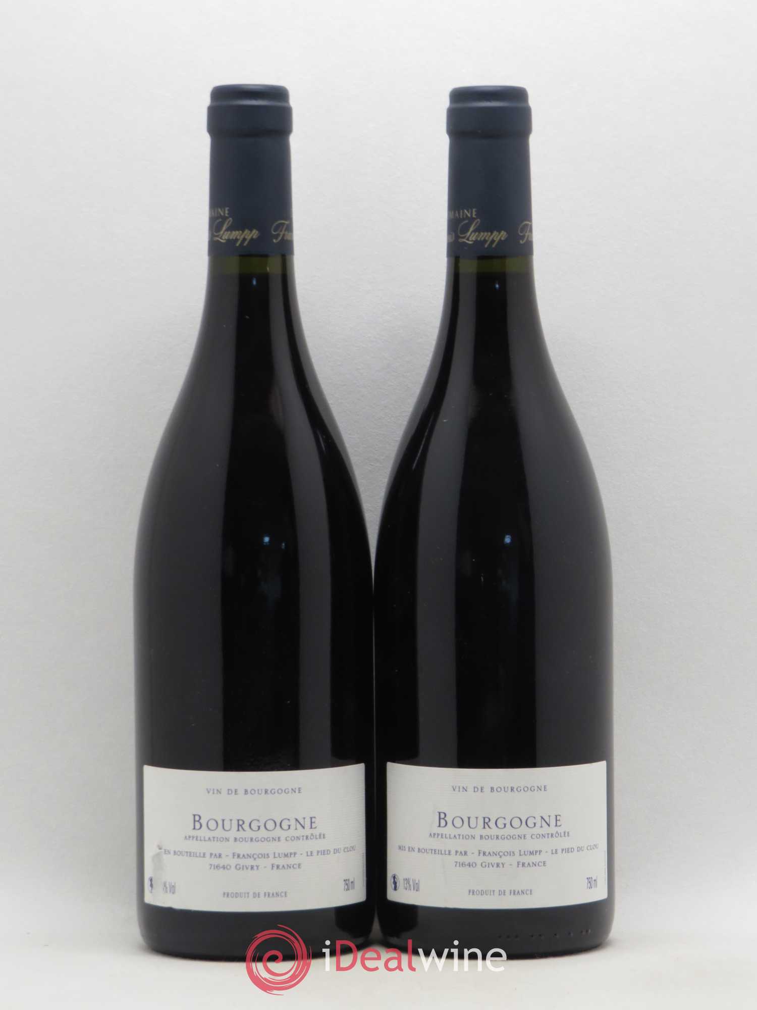 Bourgogne La Paulée François Lumpp (Domaine) (sans prix de réserve) 2017 - Lot de 2 bouteilles - 1