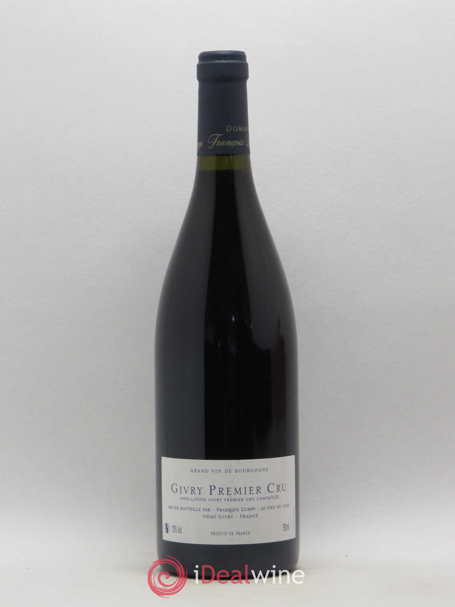 Givry 1er Cru Clos Jus François Lumpp 2015 - Posten von 1 Flasche - 1