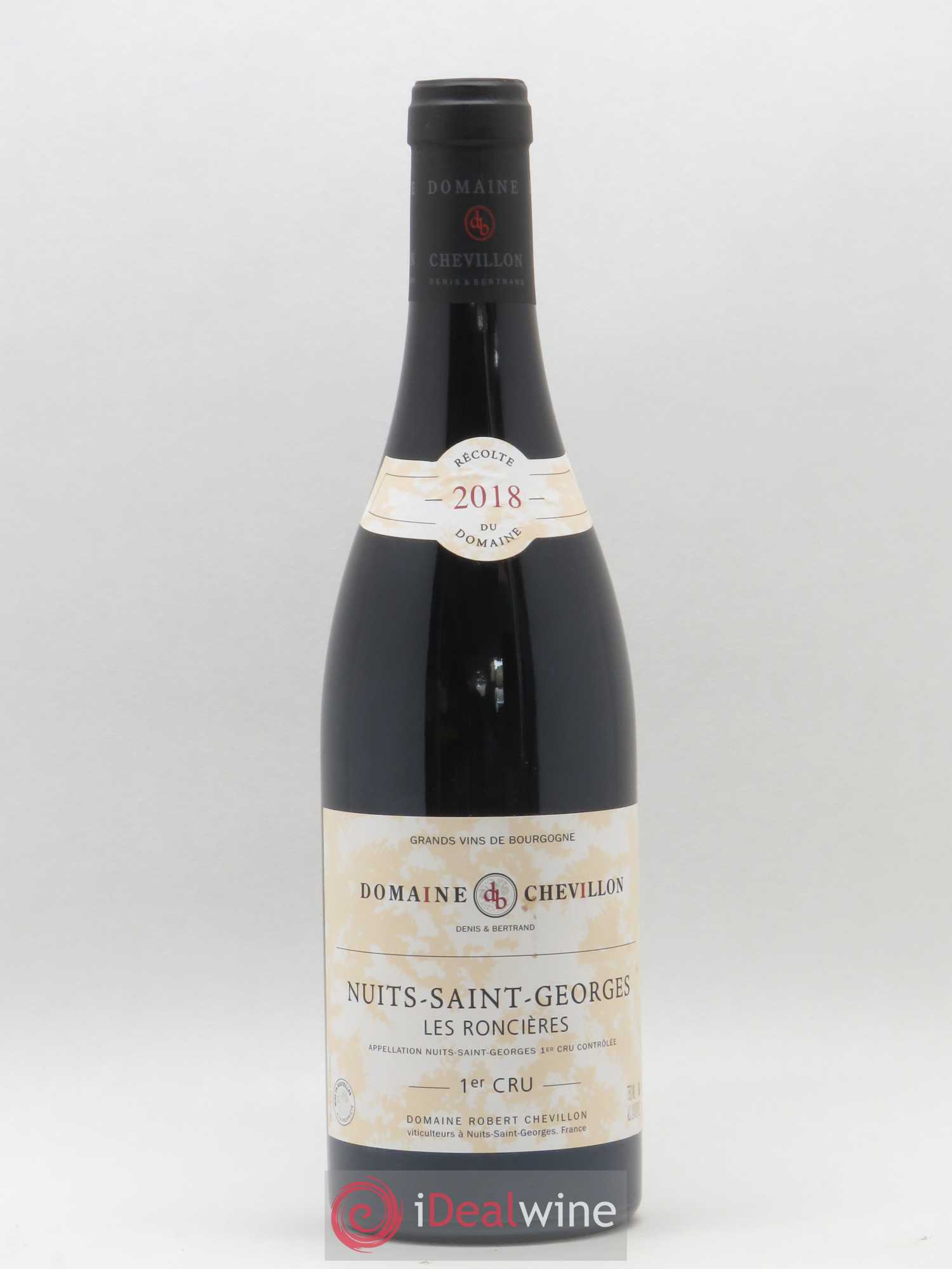 Nuits-Saint-Georges 1er Cru Les Roncières Robert Chevillon 2018 - Lot de 1 bouteille - 0