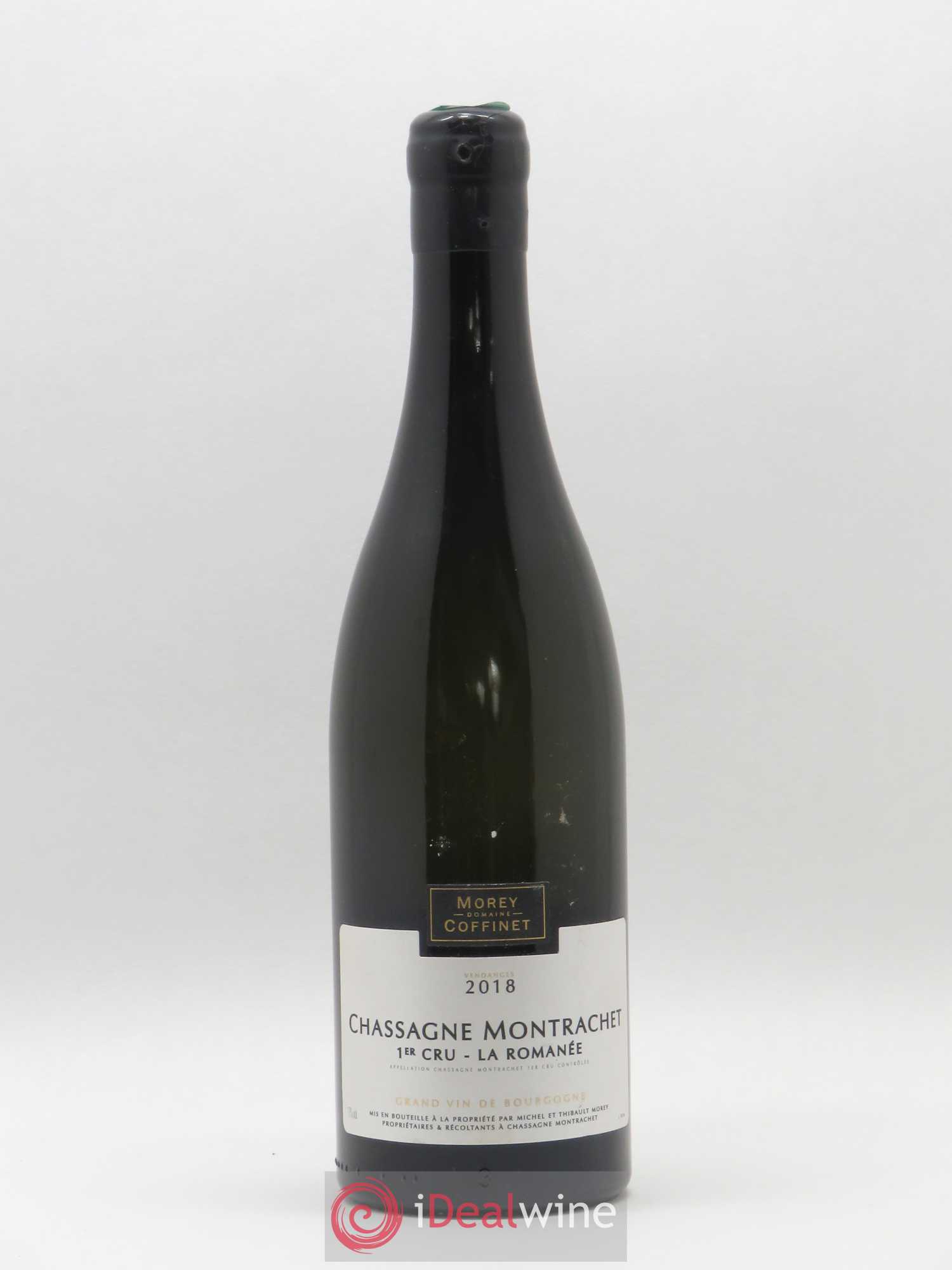 Chassagne-Montrachet 1er Cru La Romanée Morey-Coffinet (Domaine) 2018 - Lot de 1 bouteille - 0