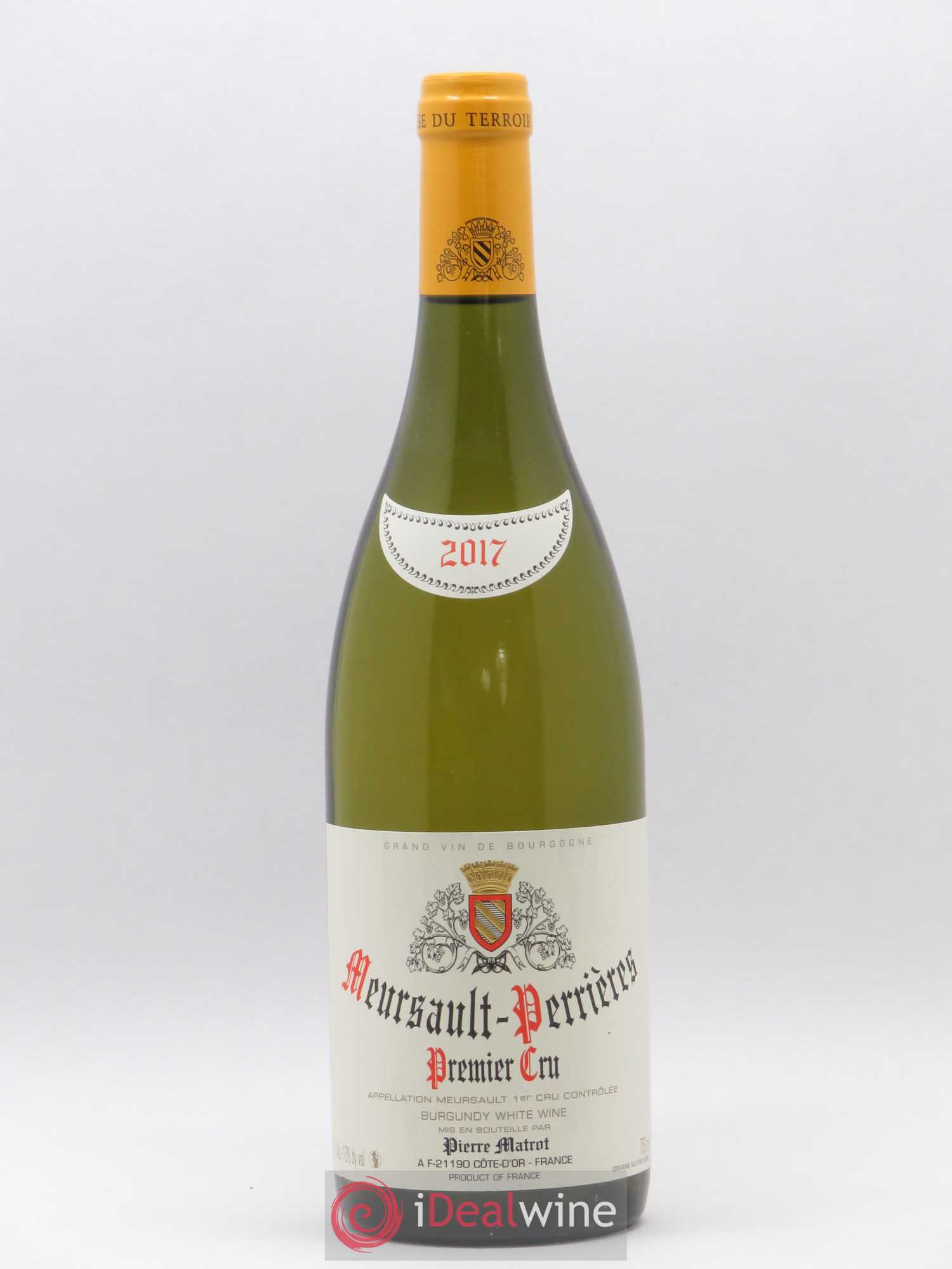 Meursault 1er Cru Perrières Matrot (Domaine) 2017 - Lot de 1 bouteille - 0