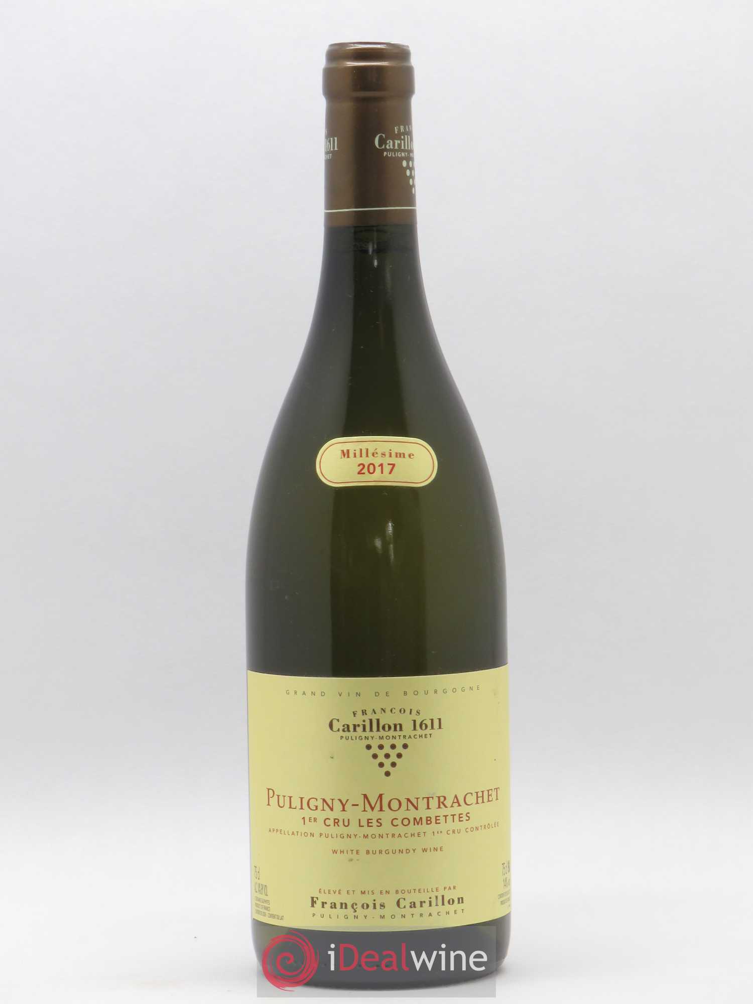 Puligny-Montrachet 1er Cru Les Combettes François Carillon 2017 - Lot de 1 bouteille - 0