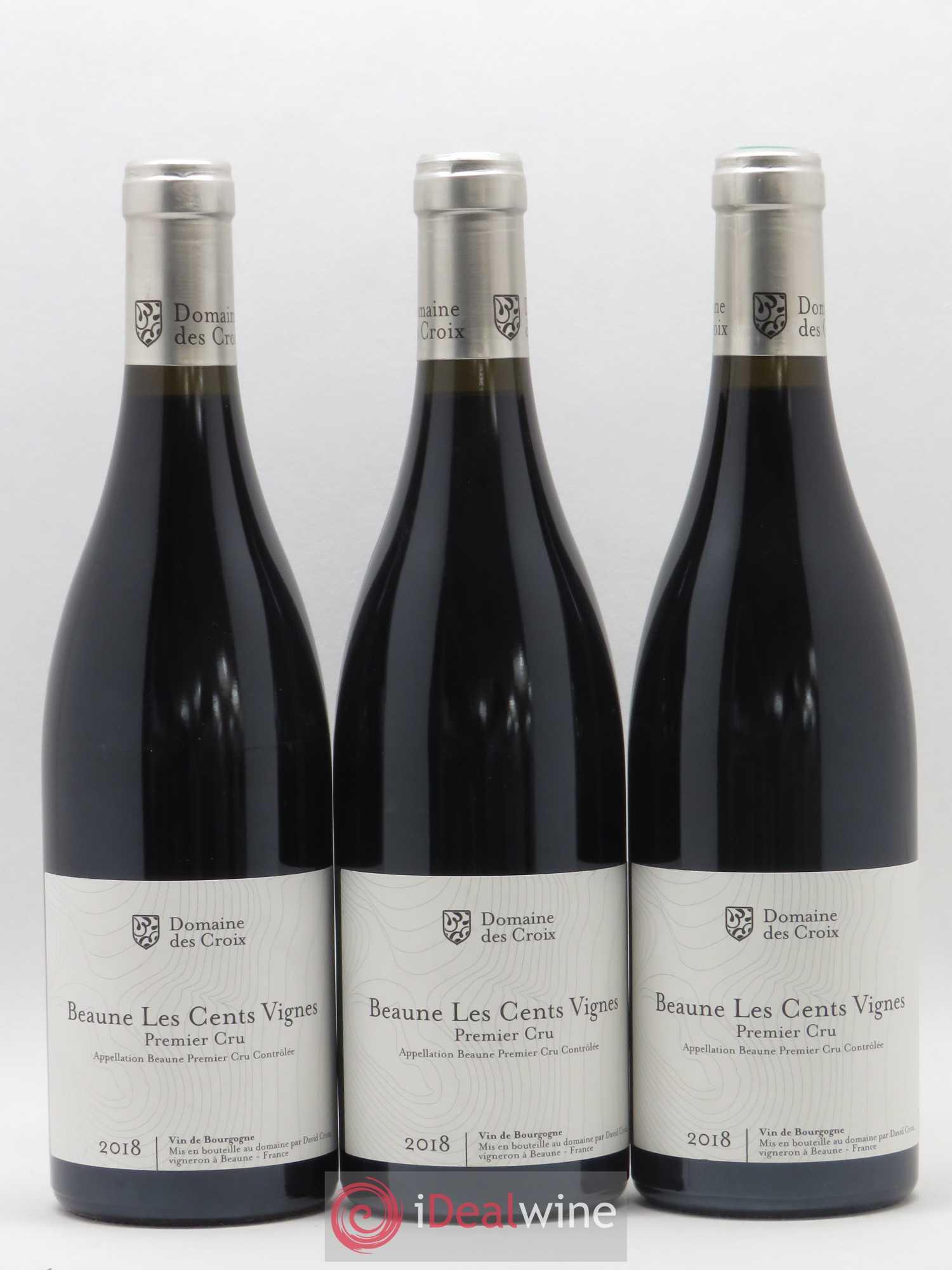 Beaune 1er Cru Les Cents vignes Croix (Domaine des) 2018 - Lot de 3 bouteilles - 0