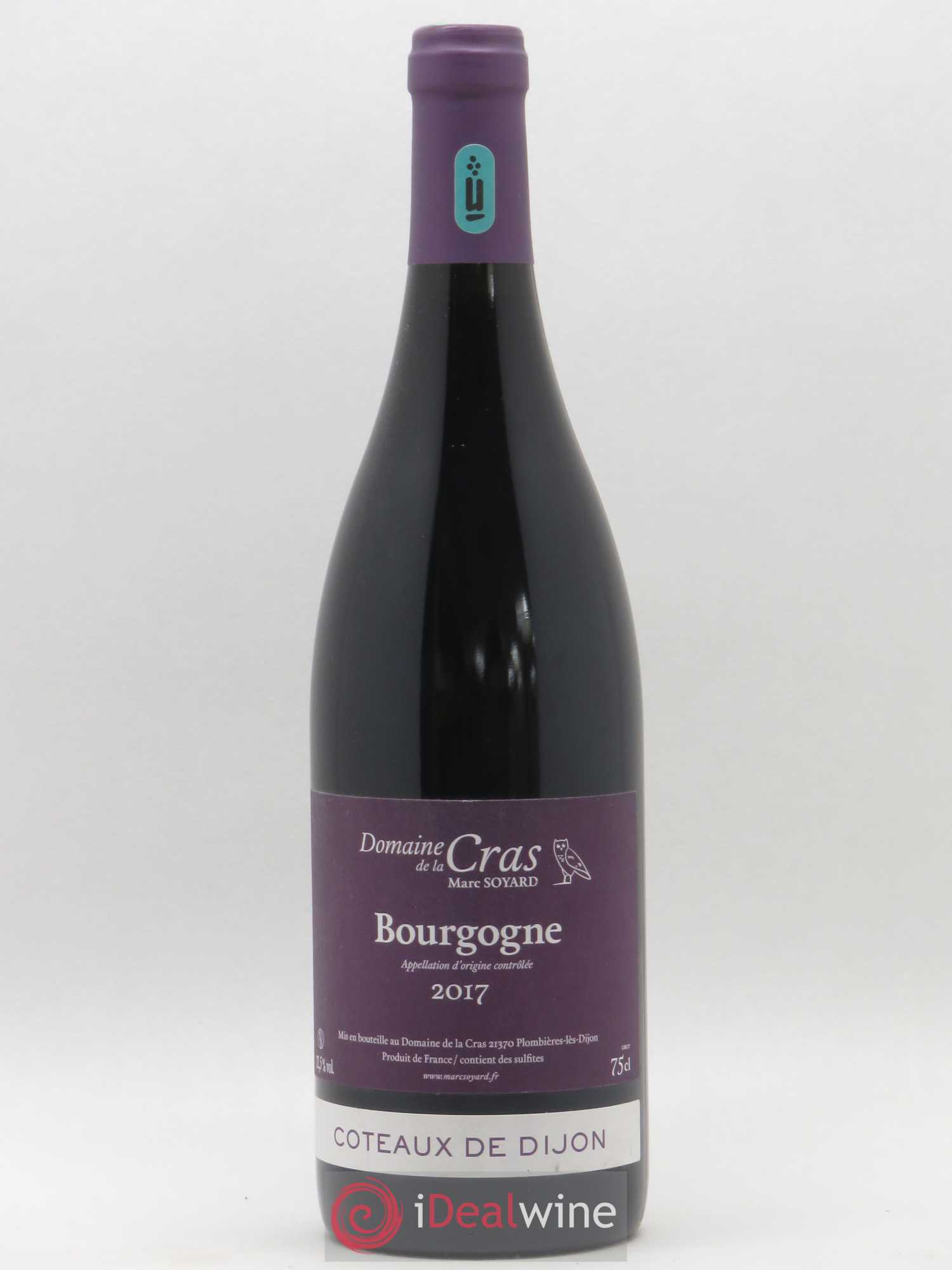 Bourgogne Coteaux de Dijon Domaine de La Cras Marc Soyard 2017 - Posten von 1 Flasche - 0