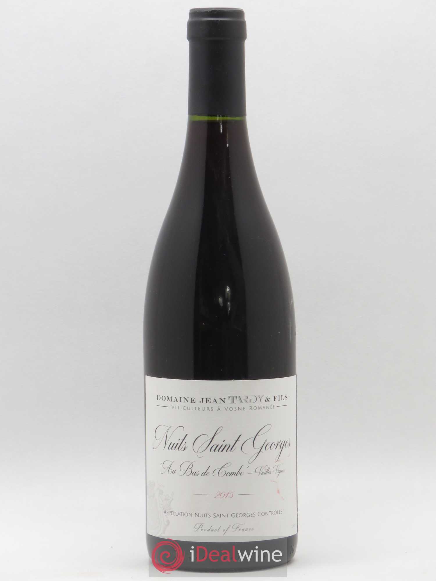 Nuits-Saint-Georges Bas de Combe Vieilles Vignes Jean Tardy 2015 - Posten von 1 Flasche - 0