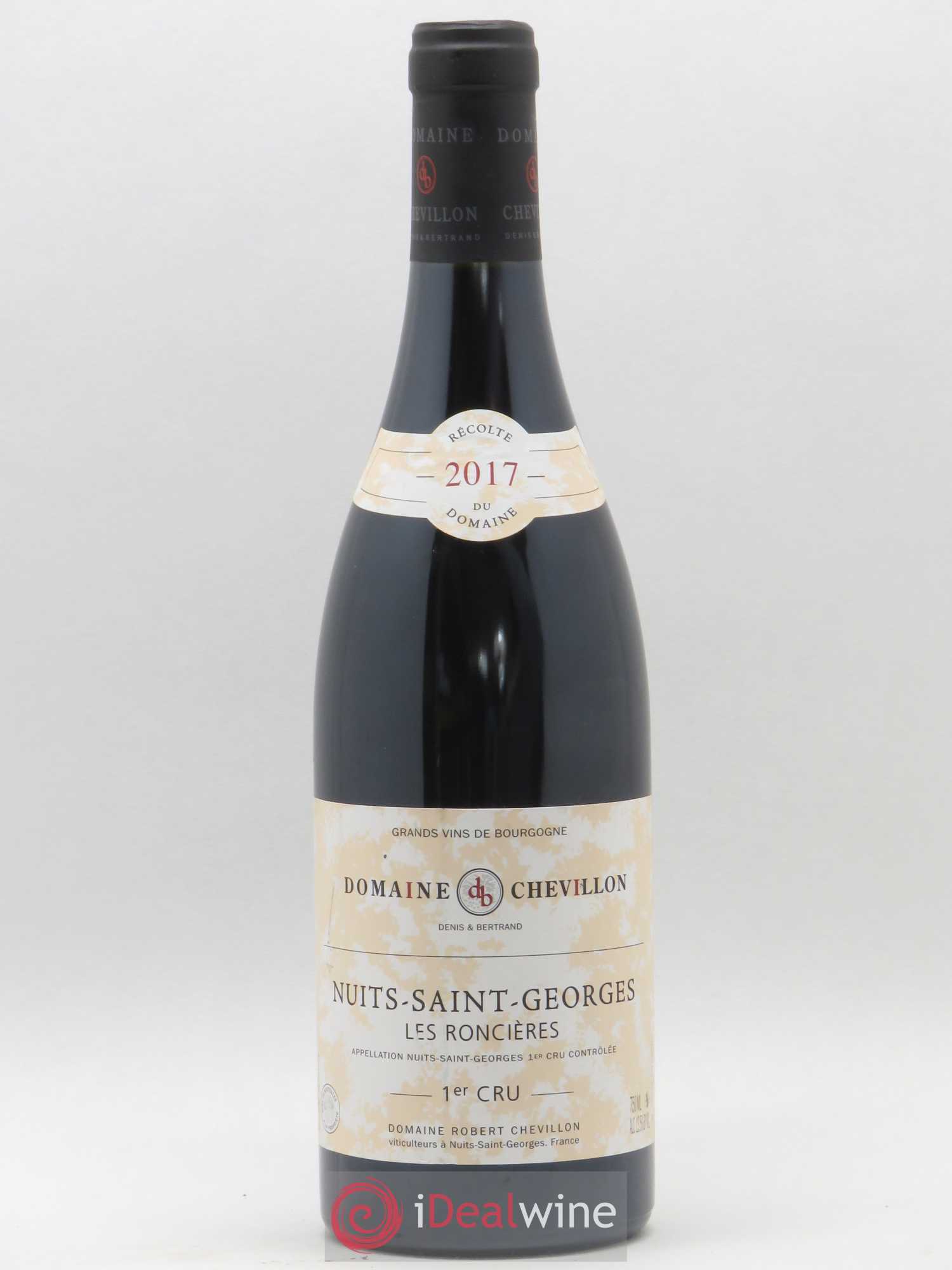 Nuits-Saint-Georges 1er Cru Les Roncières Robert Chevillon 2017 - Lot de 1 bouteille - 0