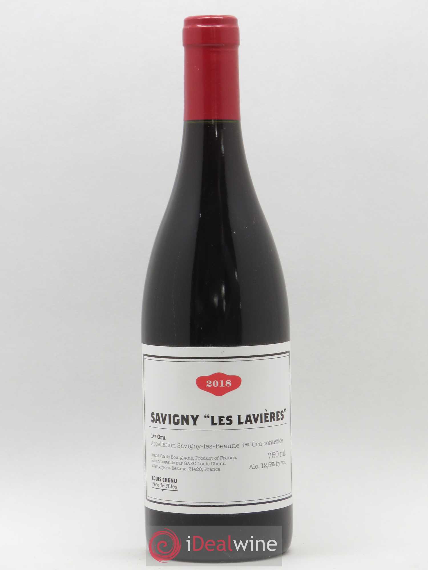 Savigny-lès-Beaune 1er Cru Les Lavières Louis Chenu et Filles 2018 - Posten von 1 Flasche - 0