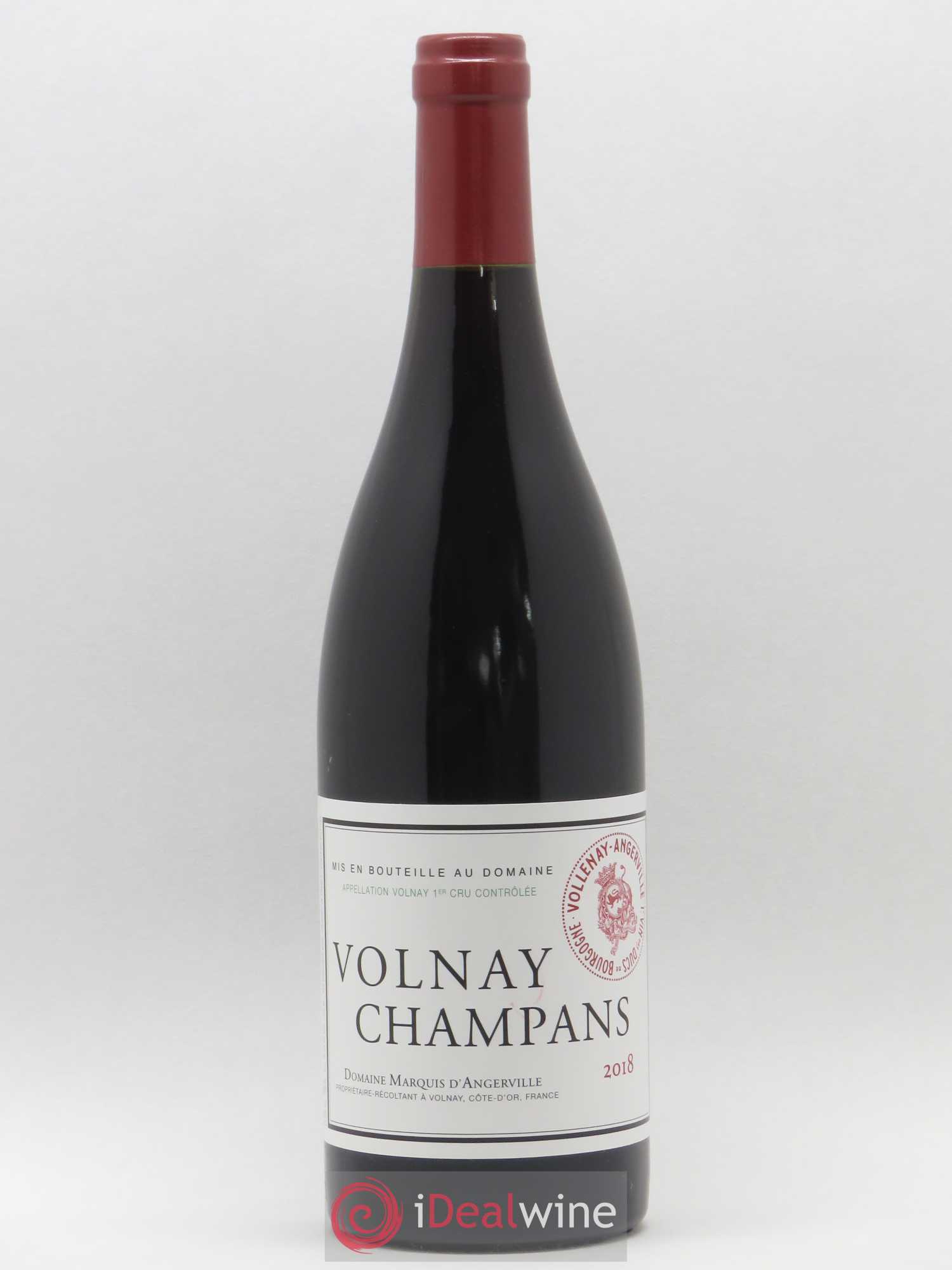 Volnay 1er Cru Champans Marquis d'Angerville (Domaine) 2018 - Lot de 1 bouteille - 0