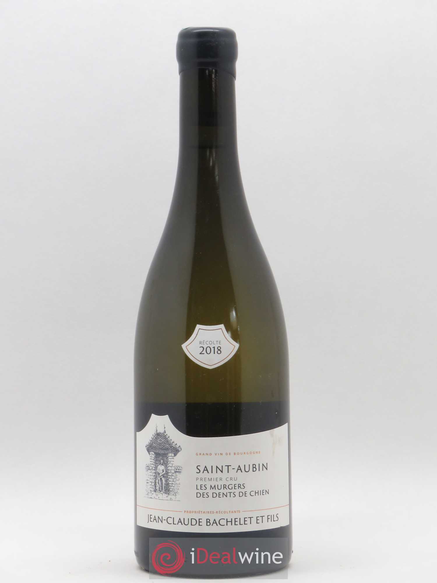Saint-Aubin 1er Cru Les Murgers des Dents de Chien Jean-Claude Bachelet & Fils 2018 - Posten von 1 Flasche - 0