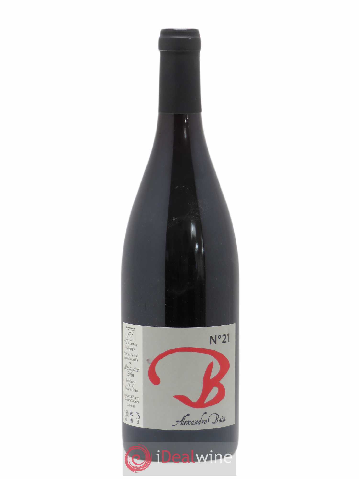 Vin de France Cuvée n°21 Alexandre Bain 2017 - Posten von 1 Flasche - 0