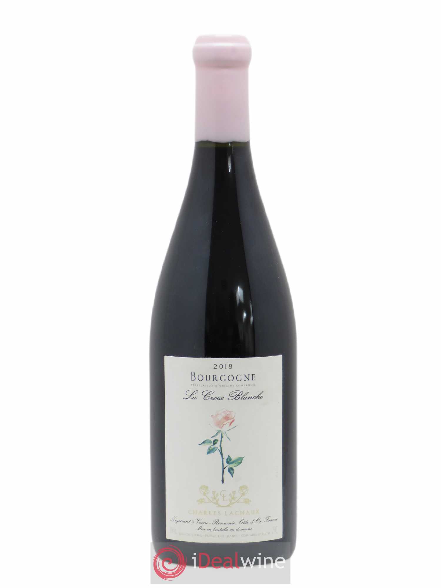 Bourgogne La Croix Blanche Charles Lachaux 2018 - Posten von 1 Flasche - 0