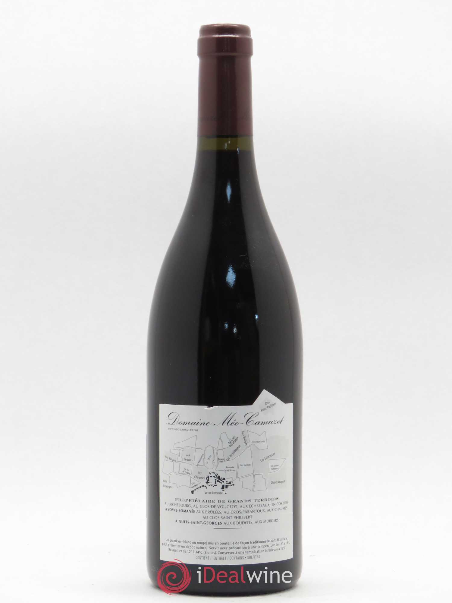 Corton Grand Cru Clos Rognet Méo-Camuzet (Domaine) 2015 - Lot de 1 bouteille - 1