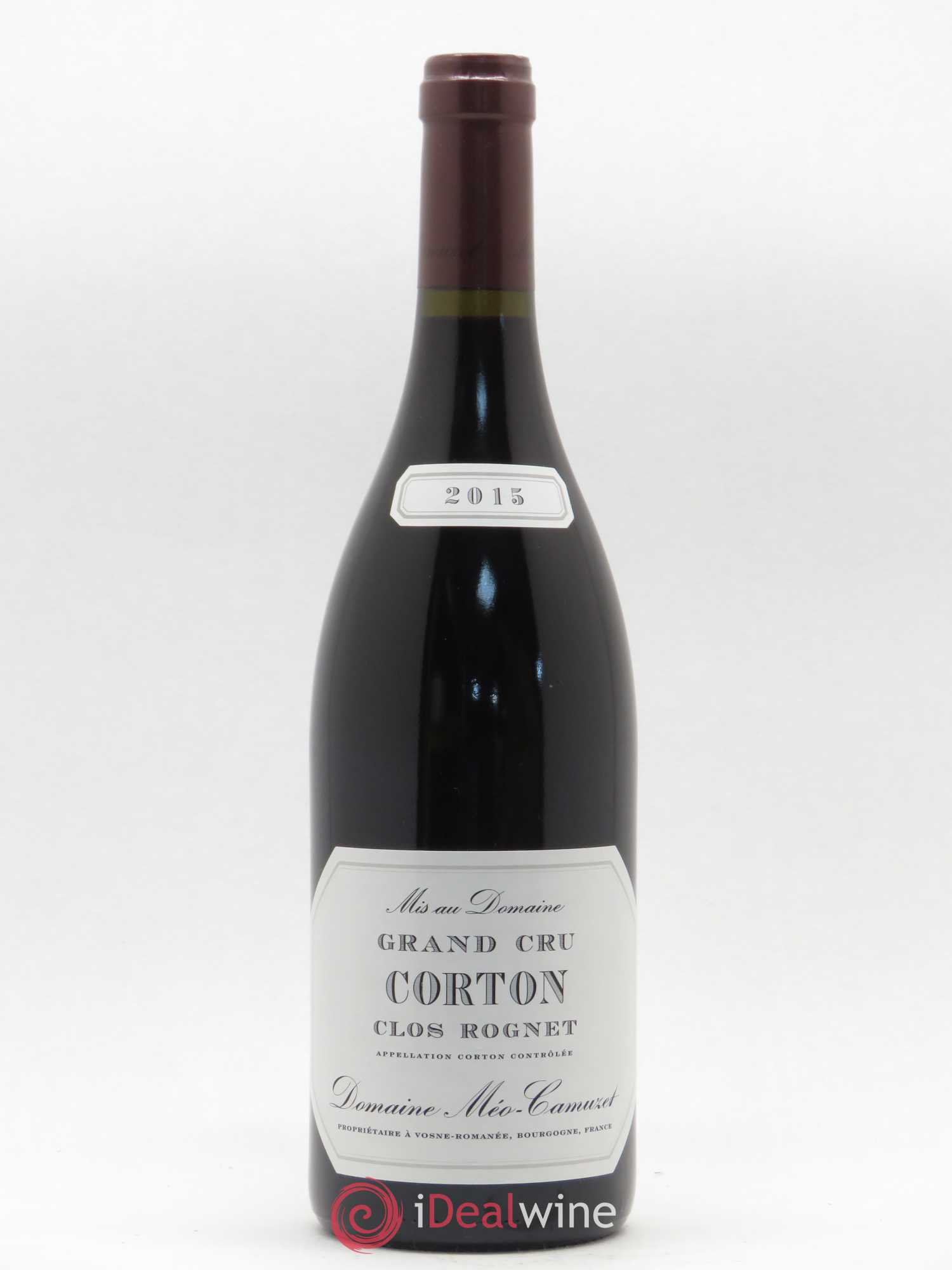 Corton Grand Cru Clos Rognet Méo-Camuzet (Domaine) 2015 - Lot de 1 bouteille - 0