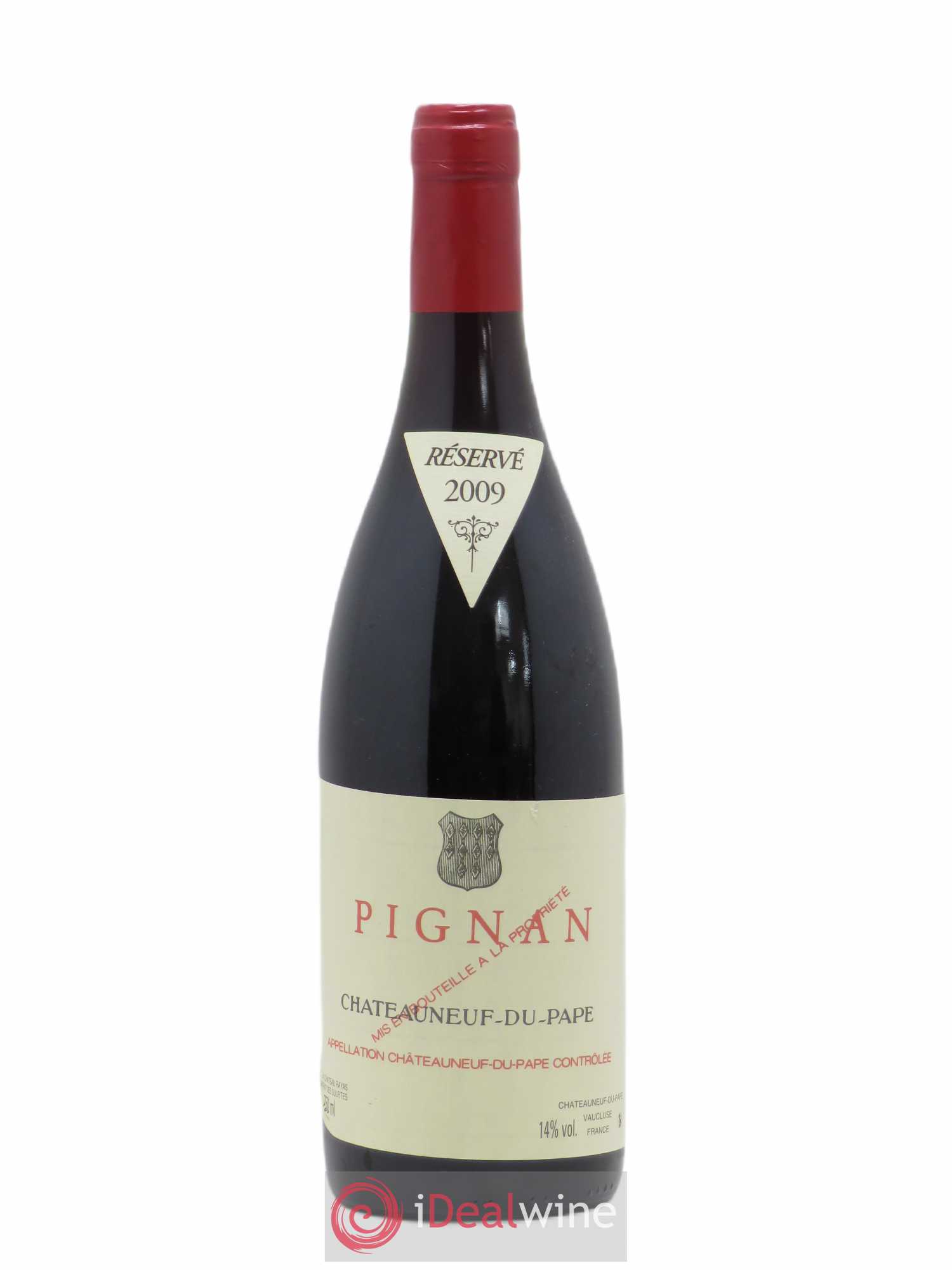 Châteauneuf-du-Pape Domaine de Pignan 2009 - Lot de 1 bouteille - 0