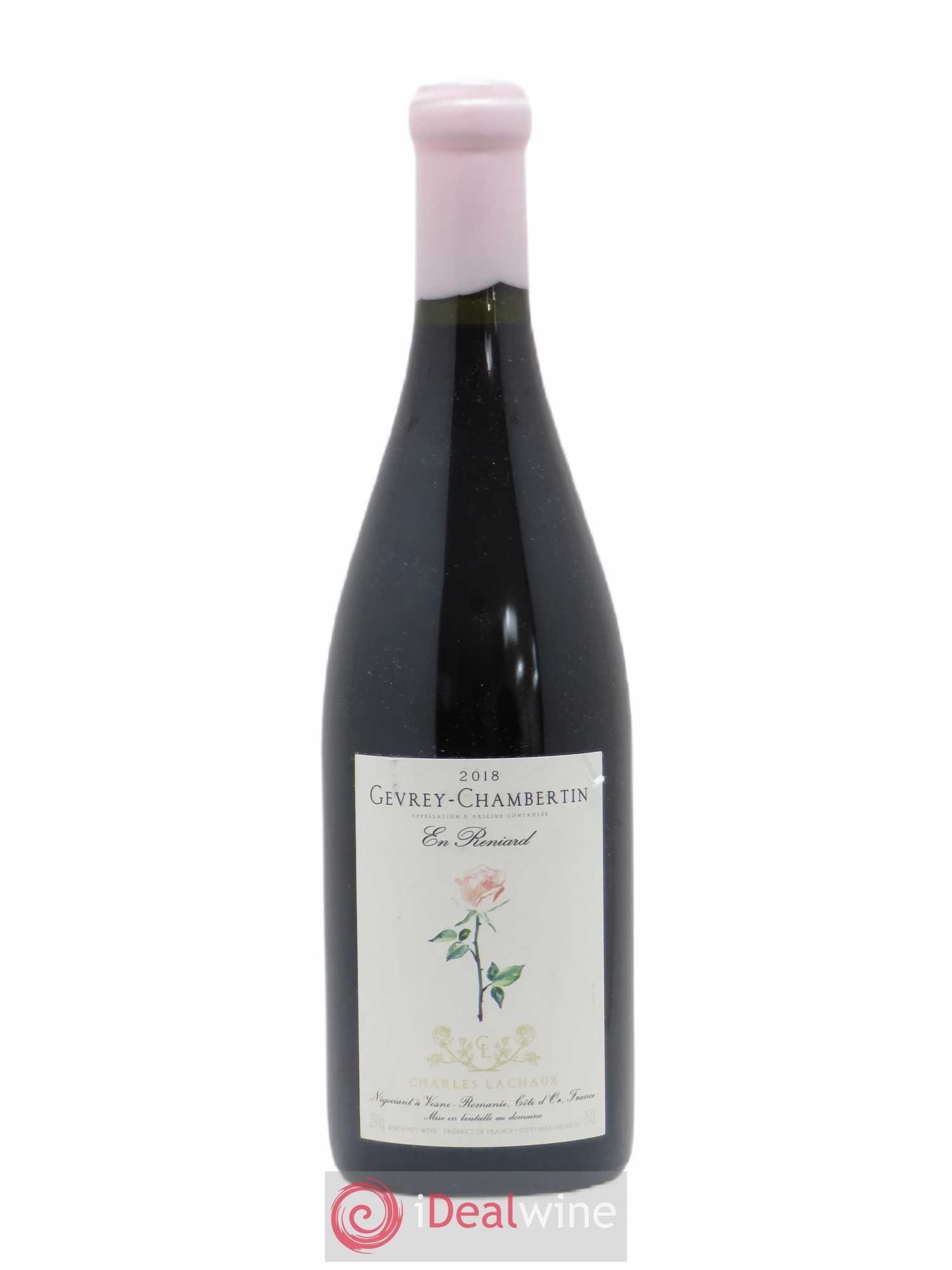 Gevrey-Chambertin En Reniard Charles Lachaux 2018 - Posten von 1 Flasche - 0